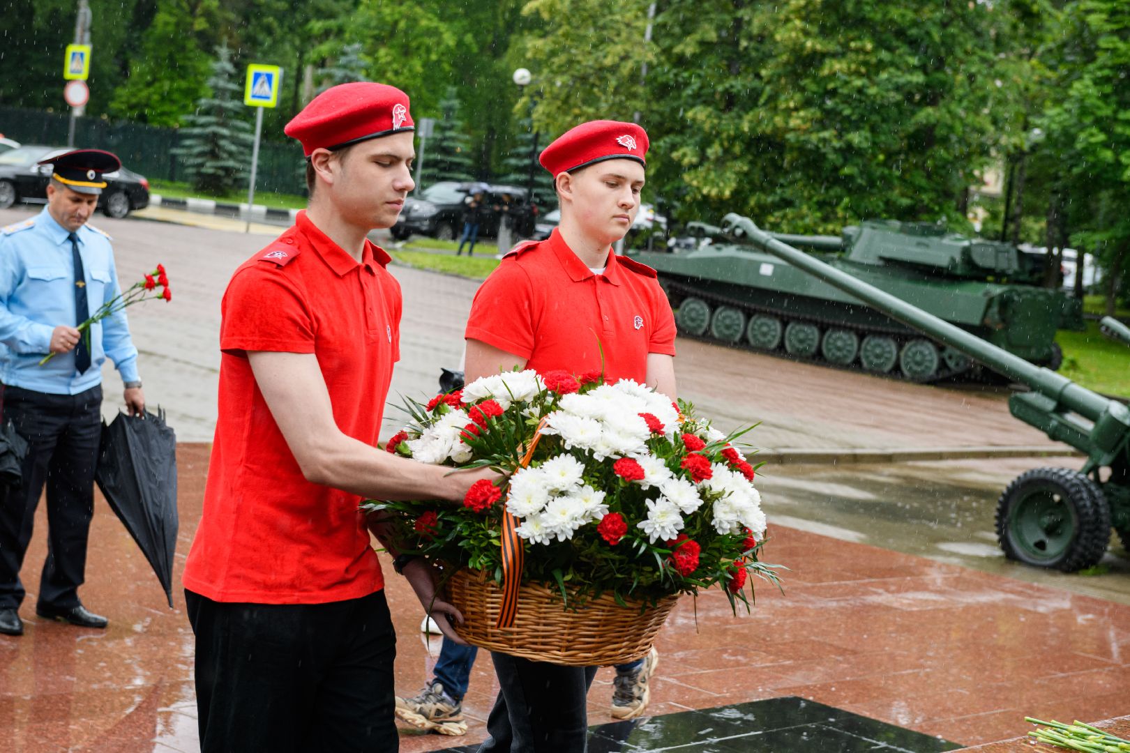 день памяти и скорби, 22 июня 1941 года, лыткарино, вов, великая отечественная война, возложение цветов,