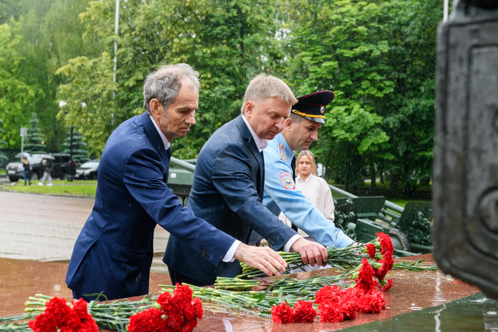 день памяти и скорби, 22 июня 1941 года, лыткарино, вов, великая отечественная война, возложение цветов,