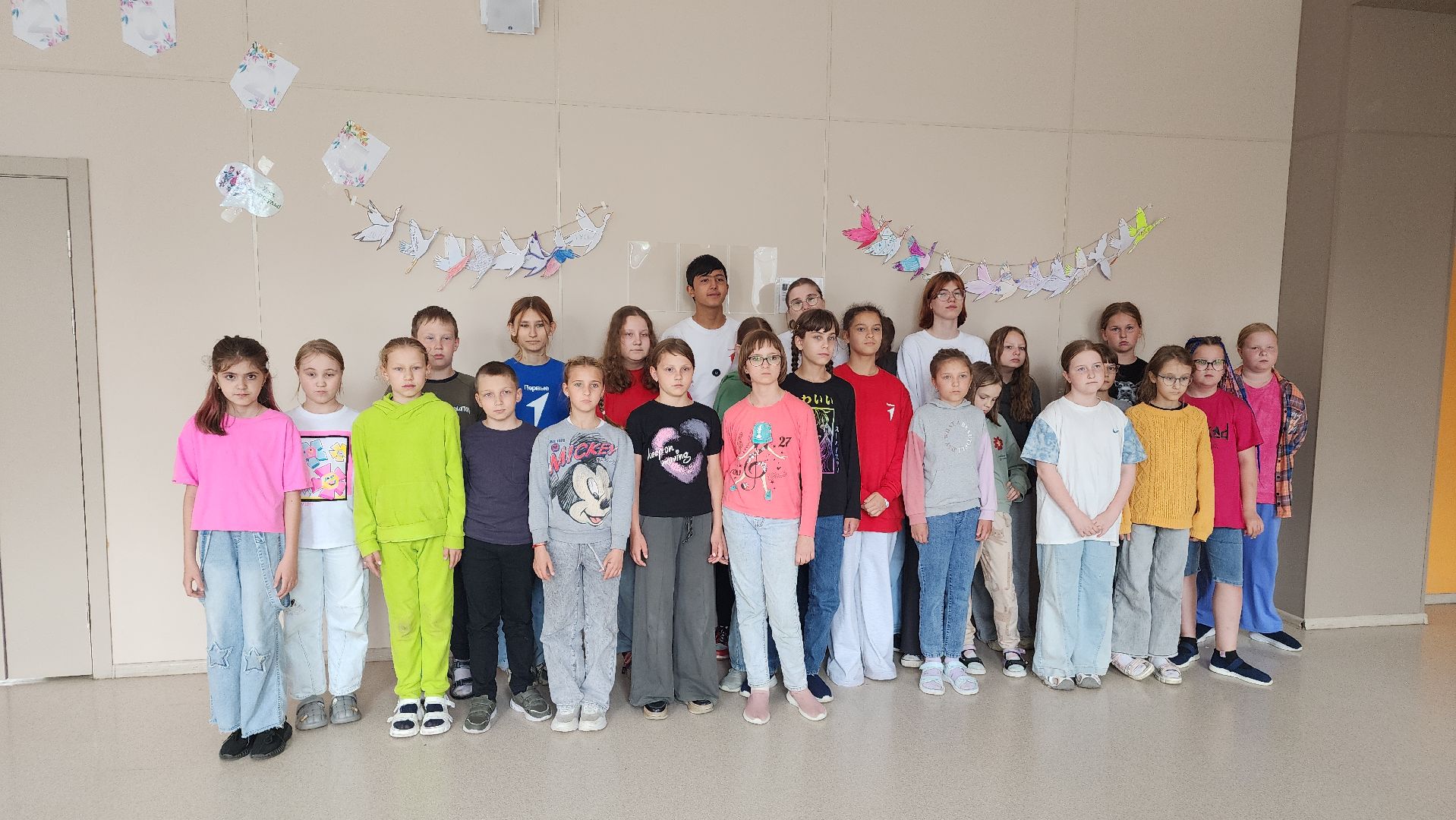 день памяти и скорби, журавли, дети, лагерь, школьный лагерь, лосино-петровский,