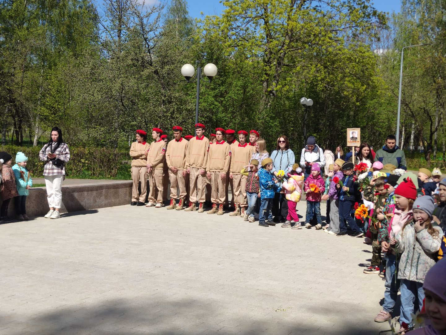 Вахта памяти, Дубна, мемориал, дети