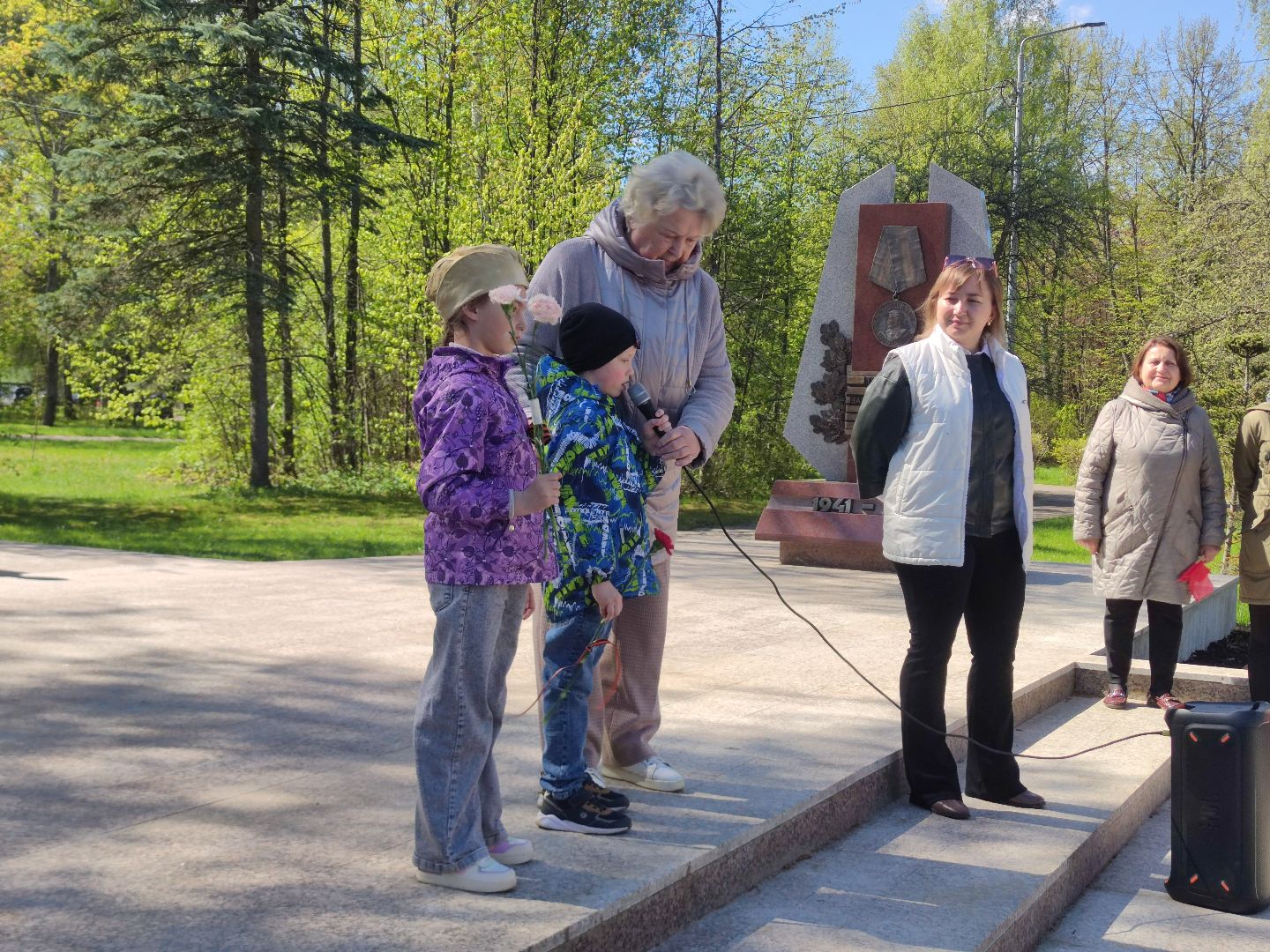 Вахта памяти, Дубна, мемориал, дети