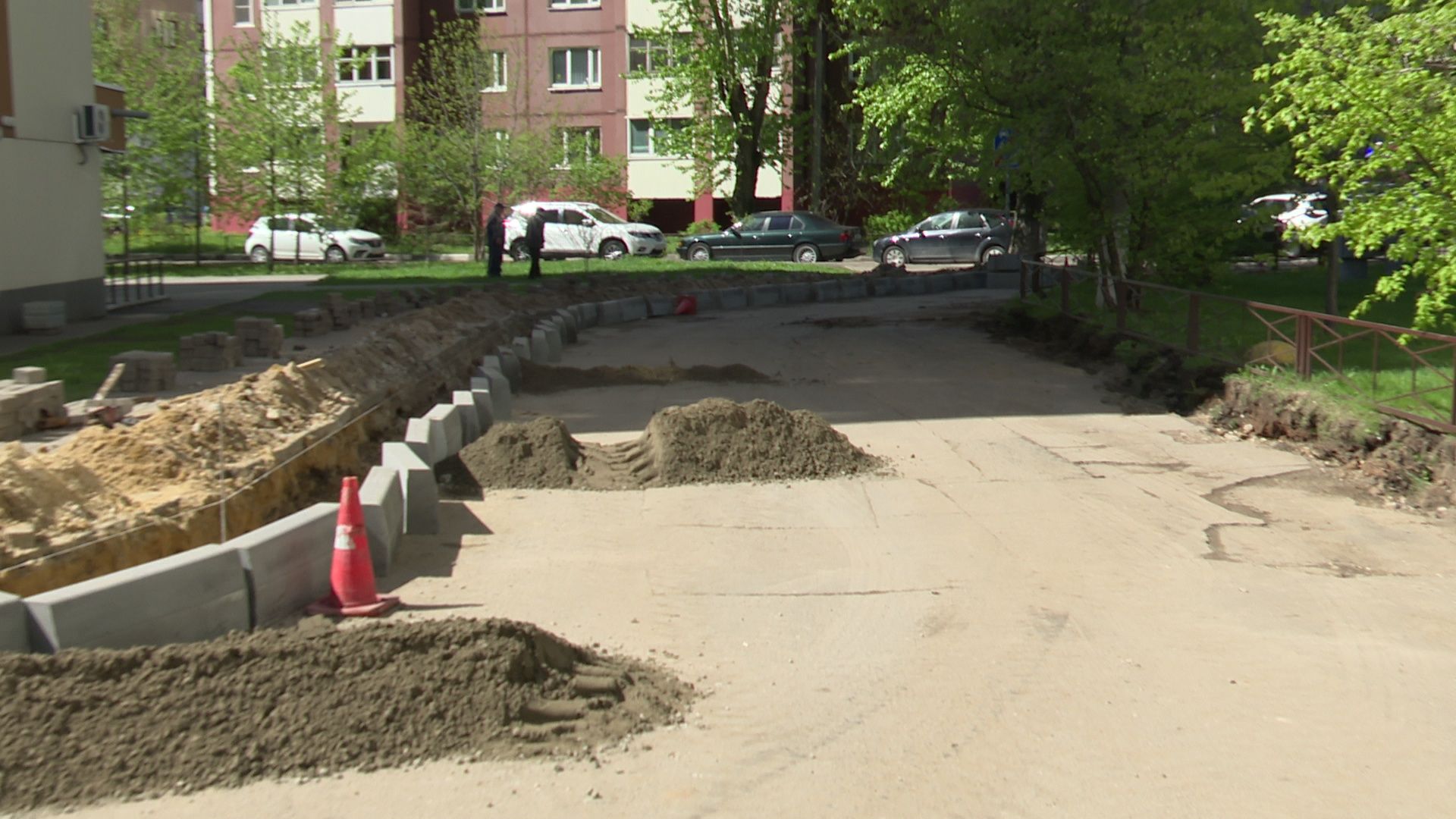 Реутов, дороги, капитальный ремонт, тротуары, асфальт, бордюры