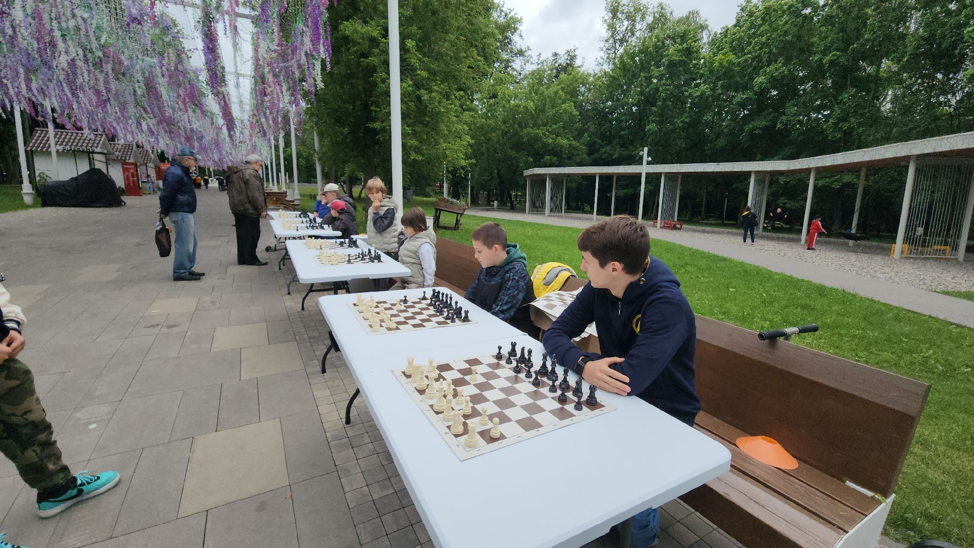 Шахматы, Истра, Все за спорт, городской парк,