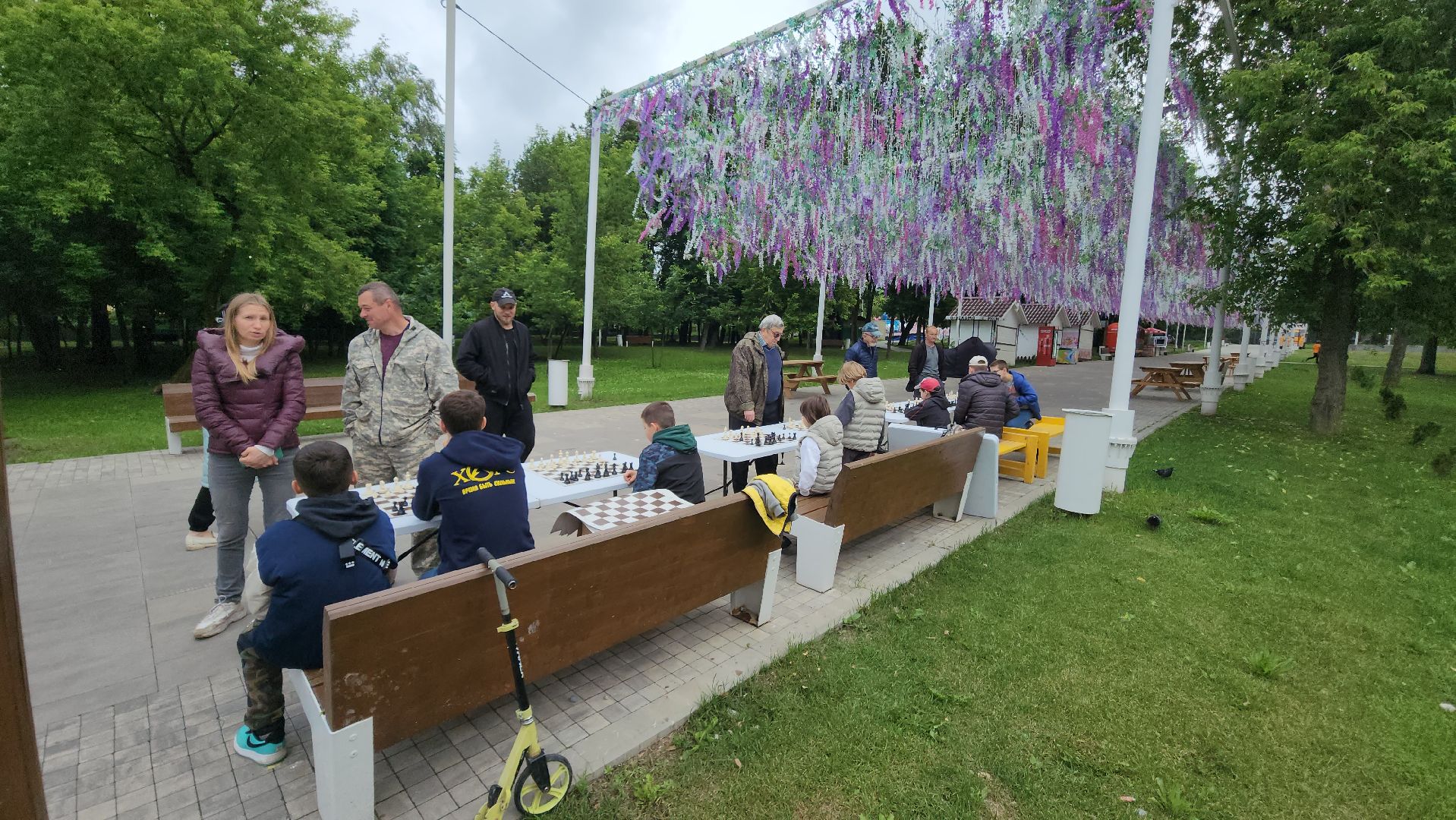 Шахматы, Истра, Все за спорт, городской парк,