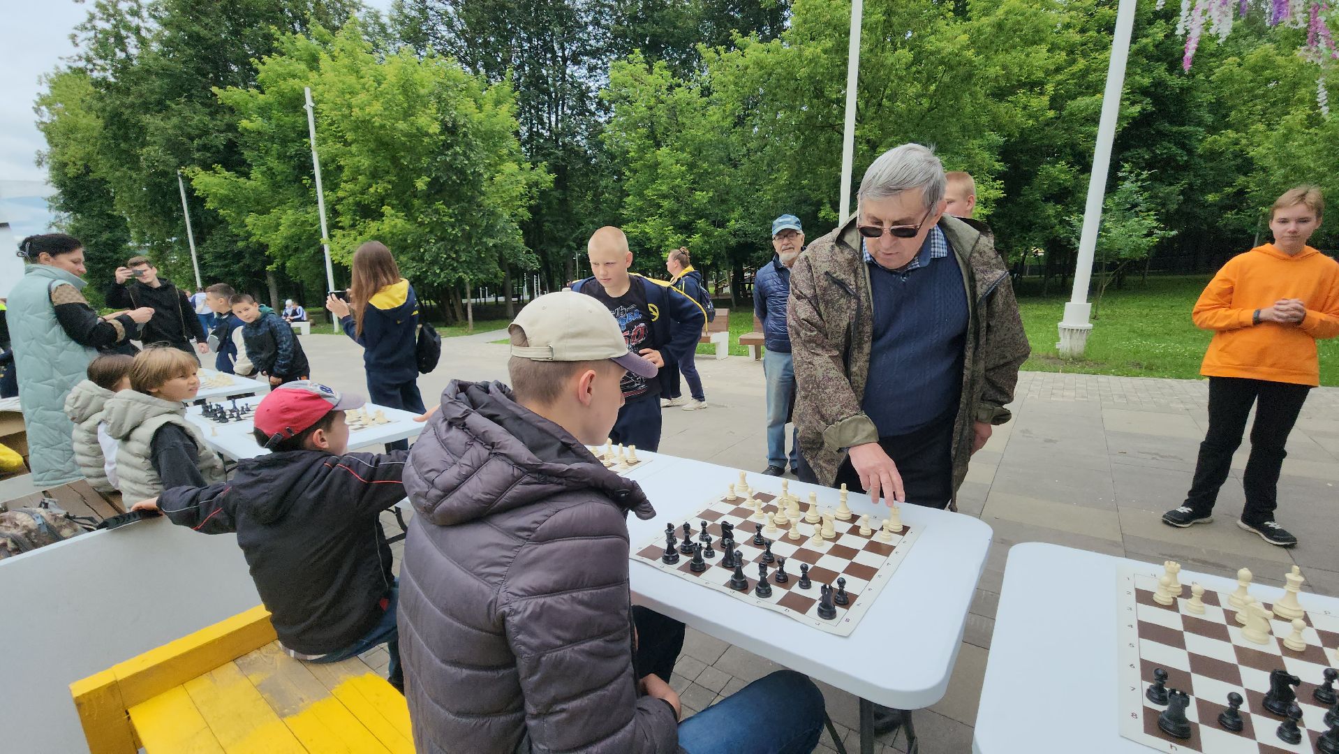 Шахматы, Истра, Все за спорт, городской парк,