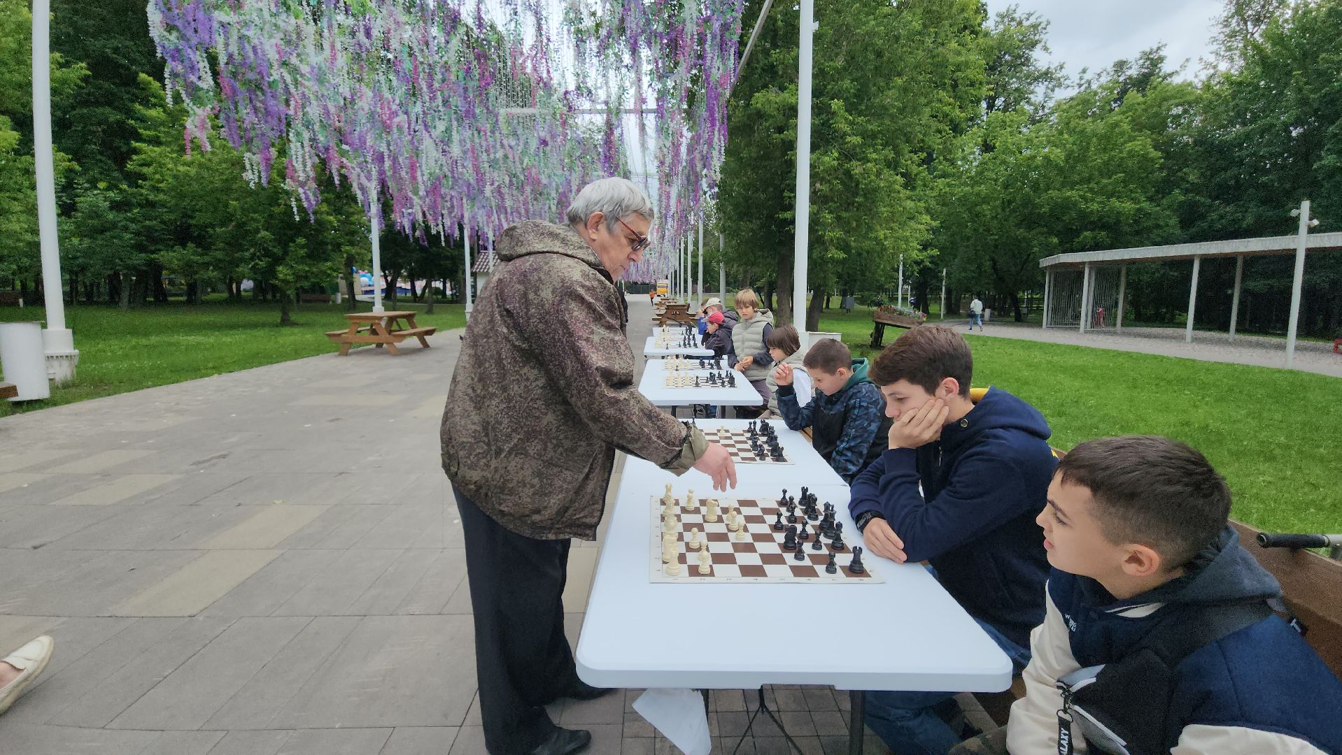 Шахматы, Истра, Все за спорт, городской парк,