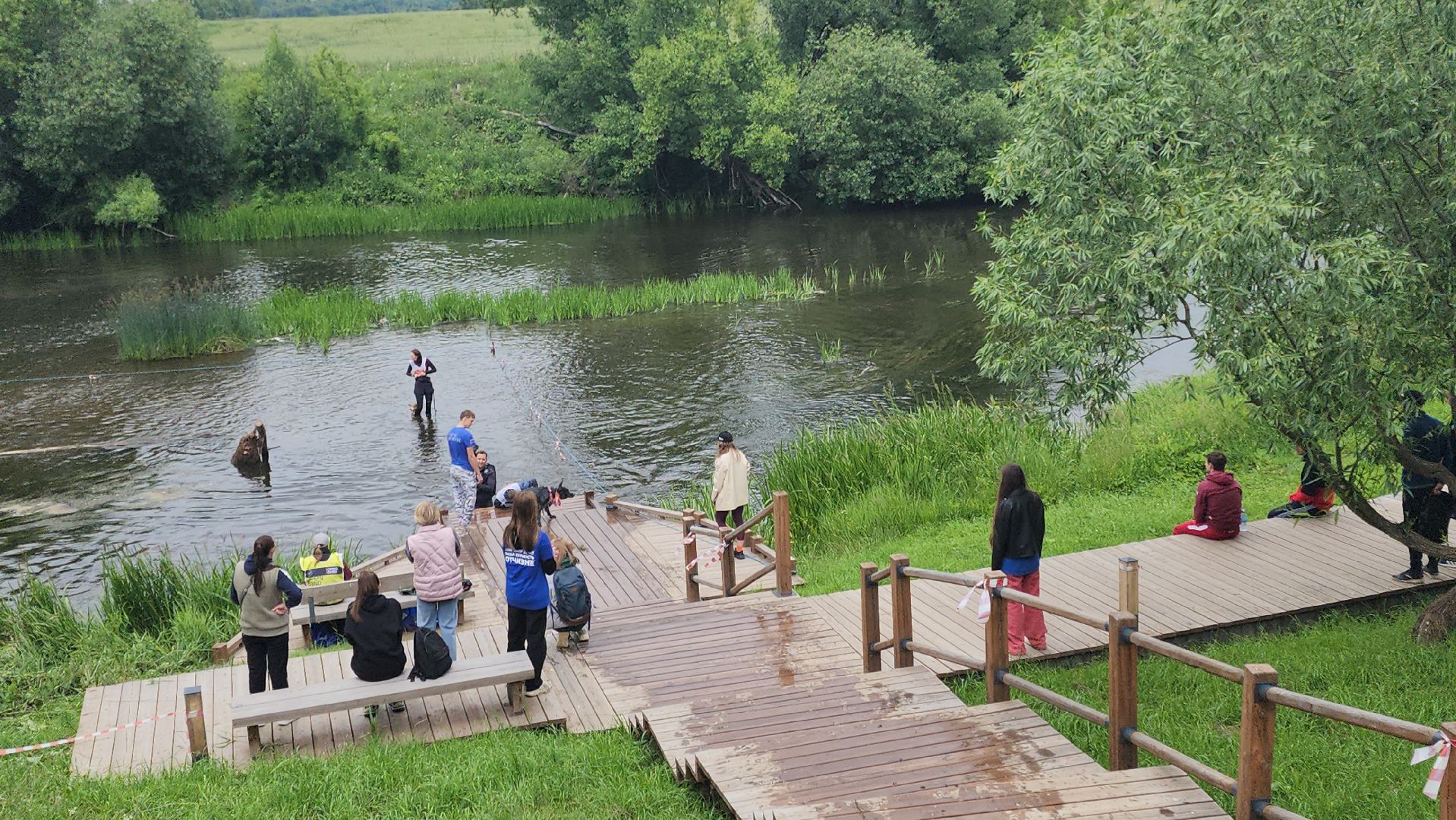 Зарайск, Зарайский Бизон, Экстремальный исторический забег, Забег с собаками, След в след,