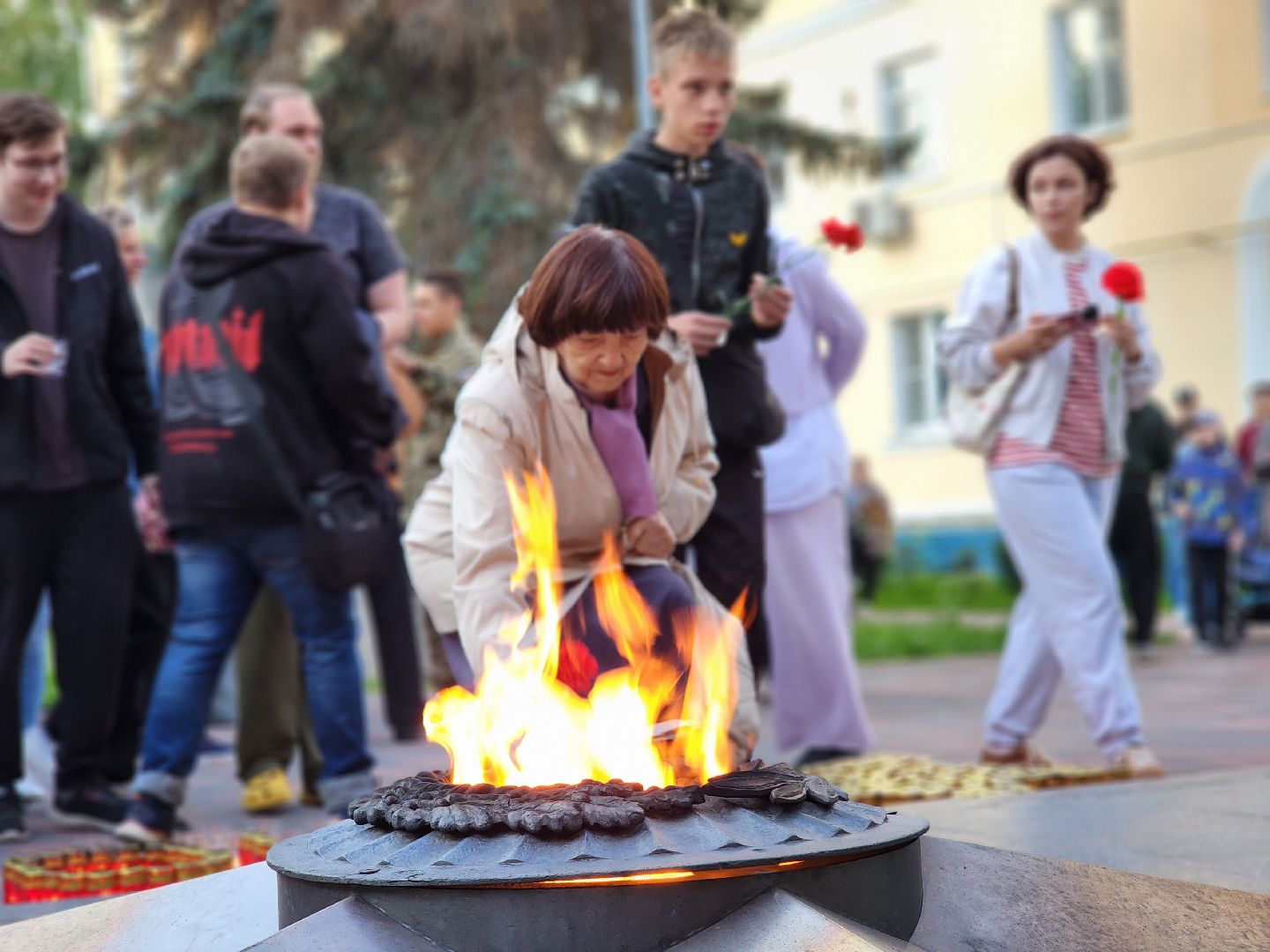 воскресенск, свеча памяти, память,