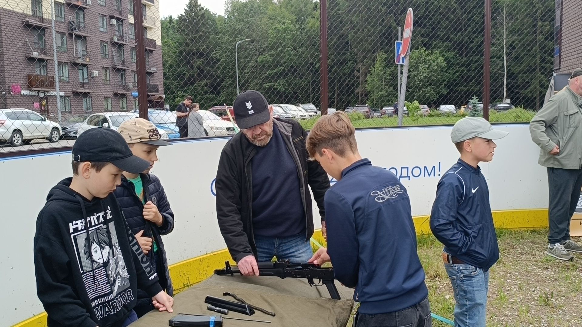 спорт, лобня, русский двор,