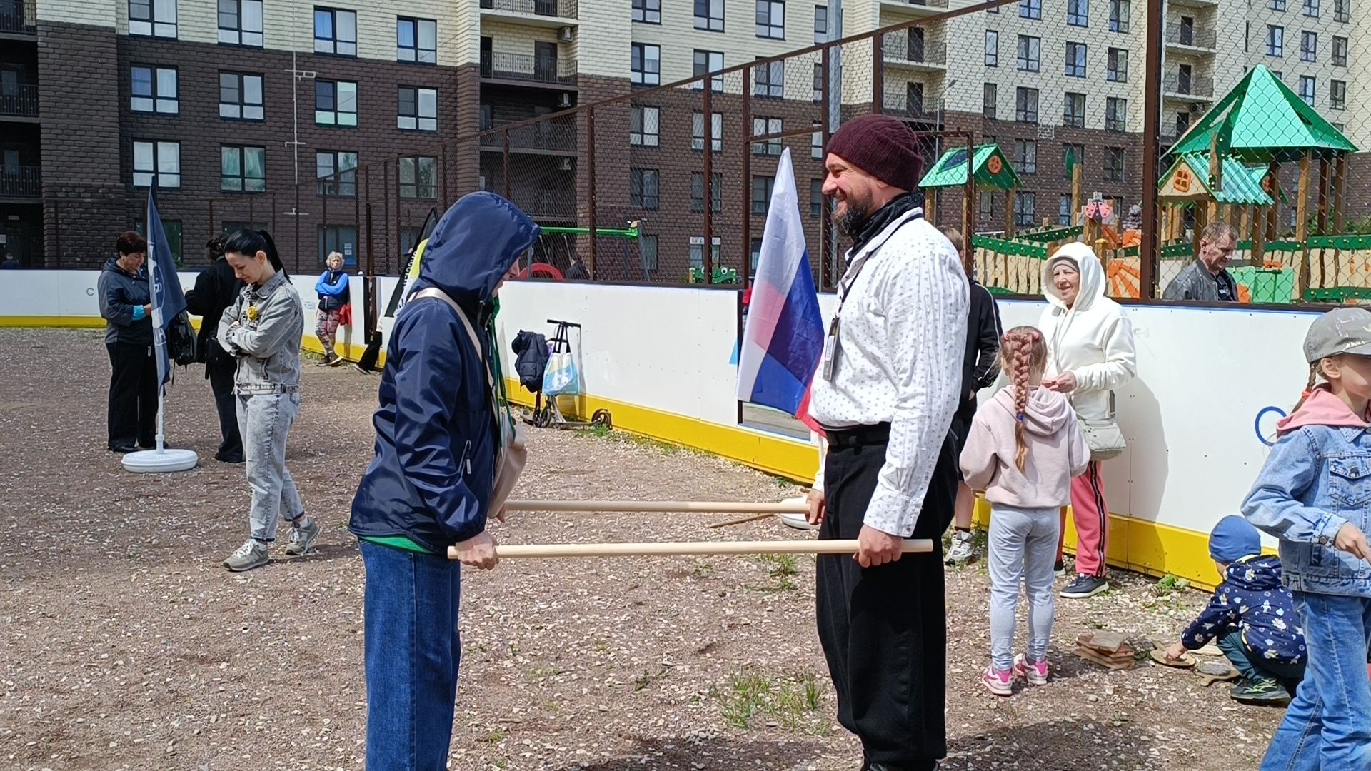 спорт, лобня, русский двор,