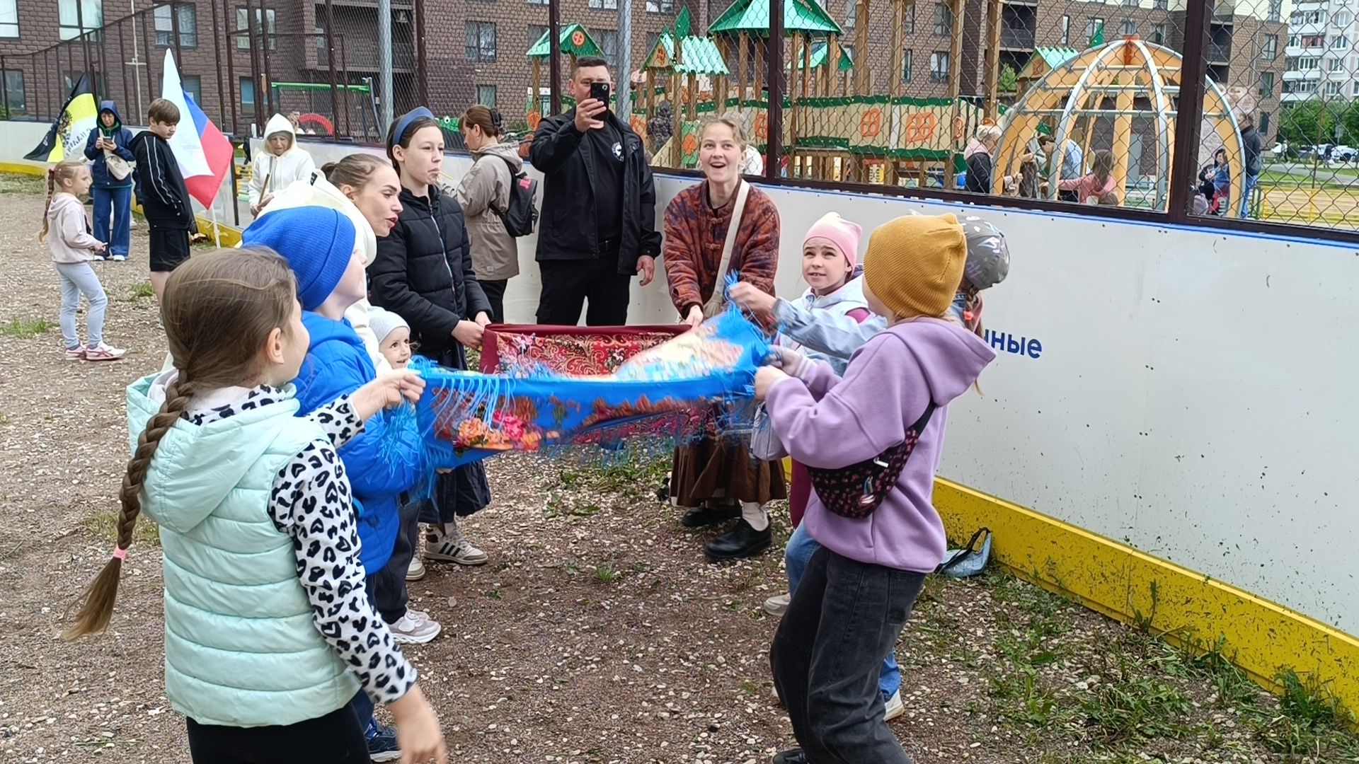 спорт, лобня, русский двор,