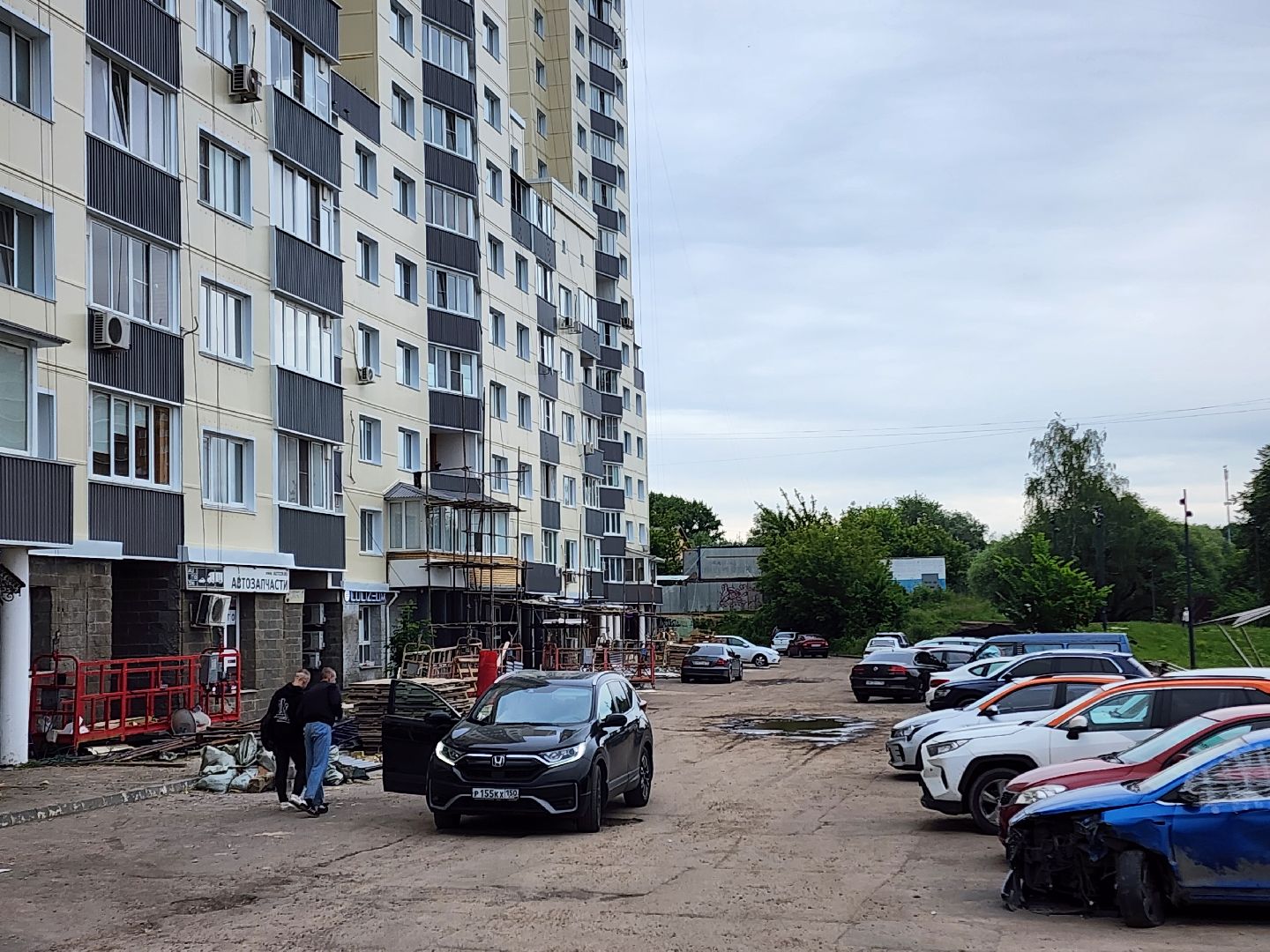 чехов, улица дружбы, жк посейдон, фасад, капитальный ремонт , реконструкция , утепление , облицовка, теплоизоляция , гидроизоляция , благоустройство двора, пешеходные дорожки ,