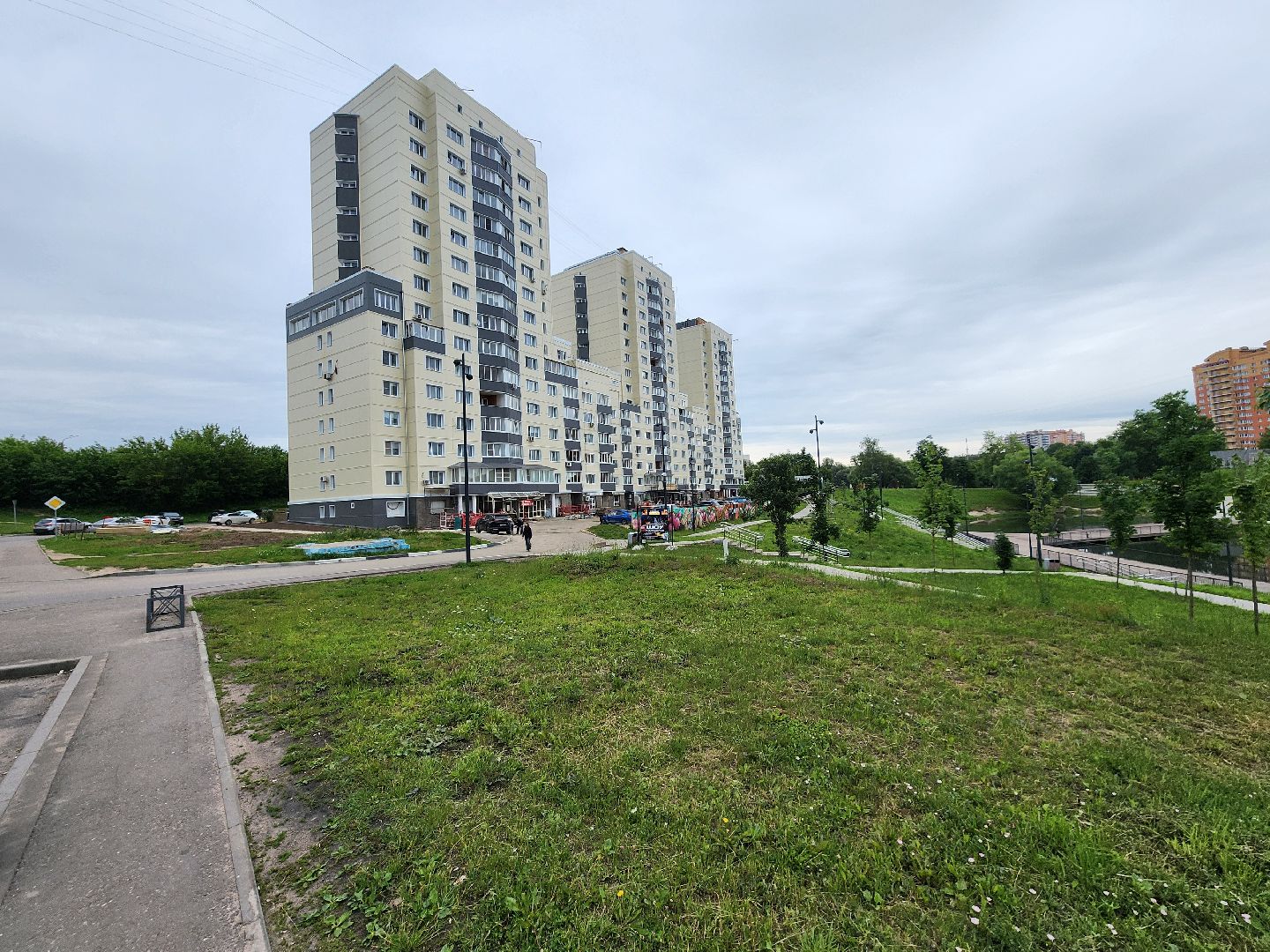 чехов, улица дружбы, жк посейдон, фасад, капитальный ремонт , реконструкция , утепление , облицовка, теплоизоляция , гидроизоляция , благоустройство двора, пешеходные дорожки ,