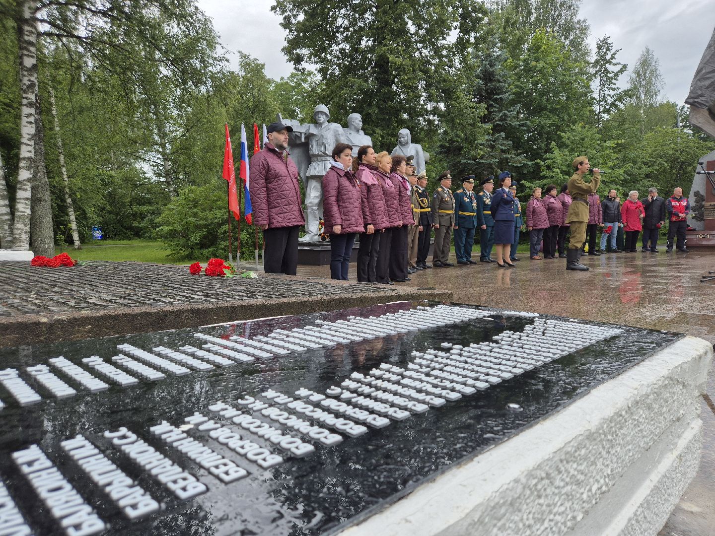 Деньпамятиискорби, Дубна, Акция, Возложениецветов, Помнимисторию,