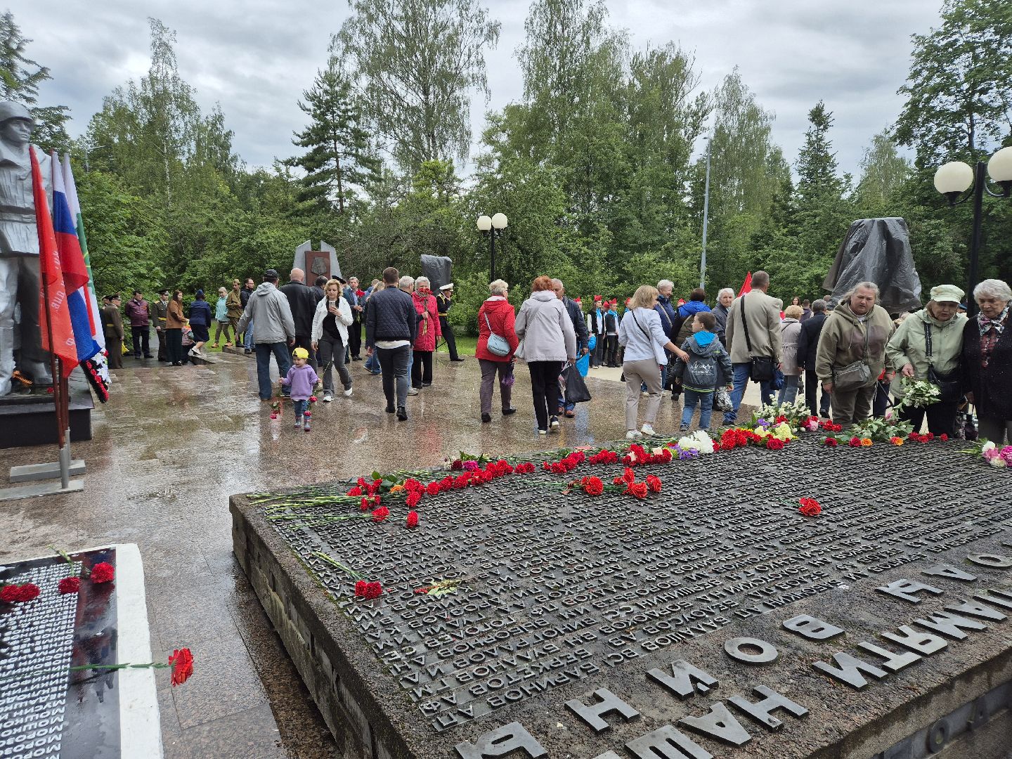 Деньпамятиискорби, Дубна, Акция, Возложениецветов, Помнимисторию,