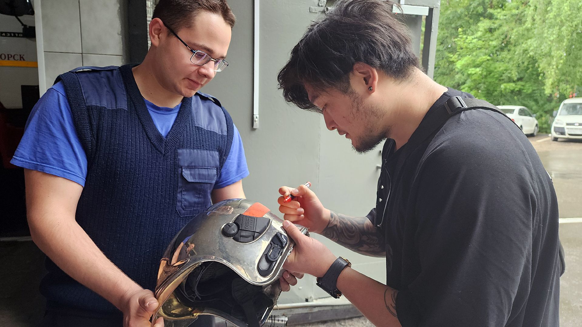 цой, пожар, красногорск, мчс,