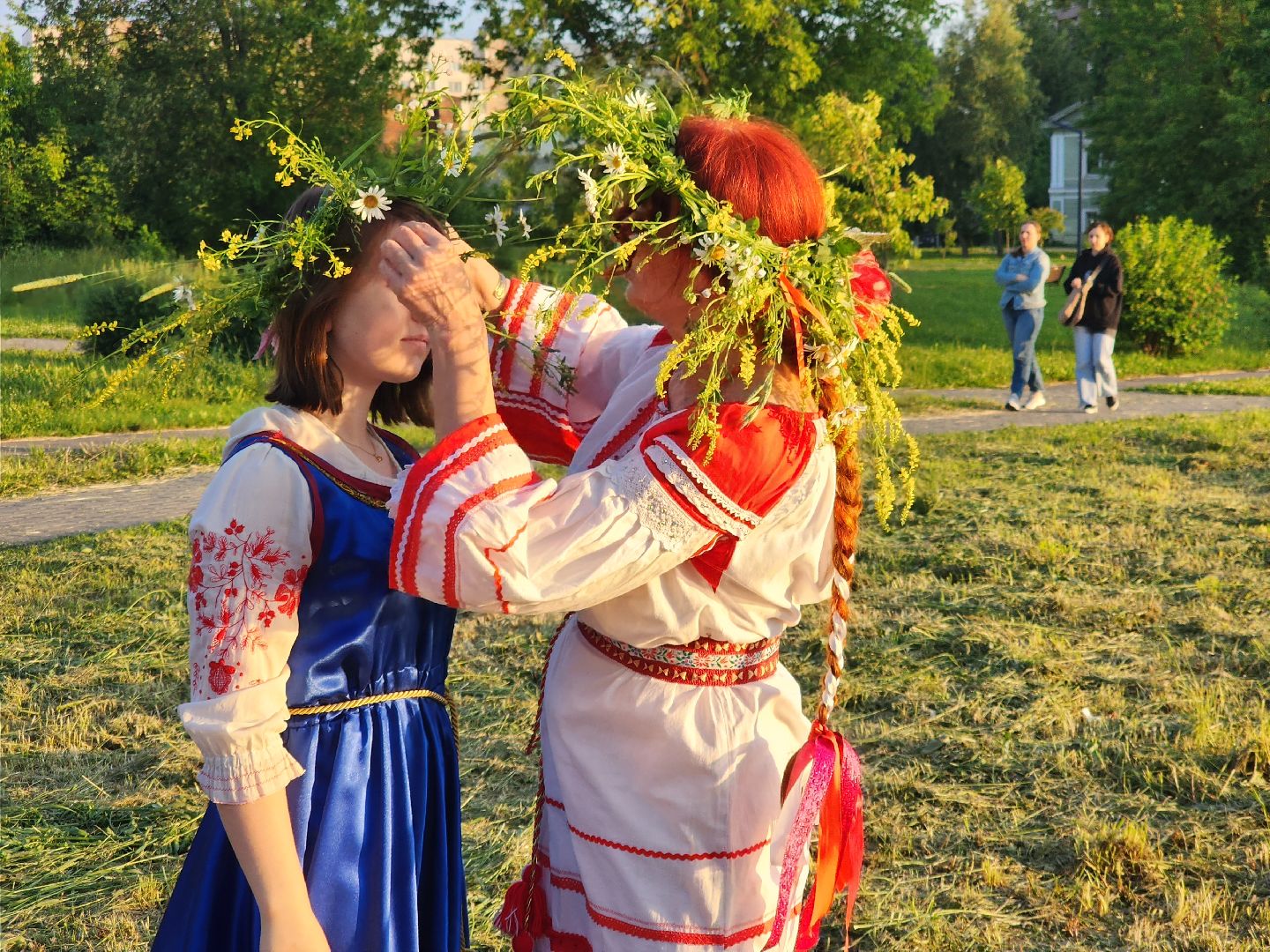 долгопрудный, парк мысово, концерт, славянские традиции, праздник ивана купала, хоровод, костер,кмц долгопрудный,
