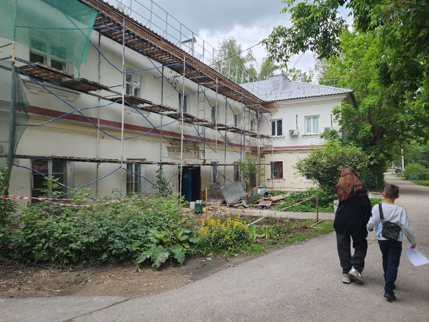 серпухов, подмосковье, капремонт фасада,