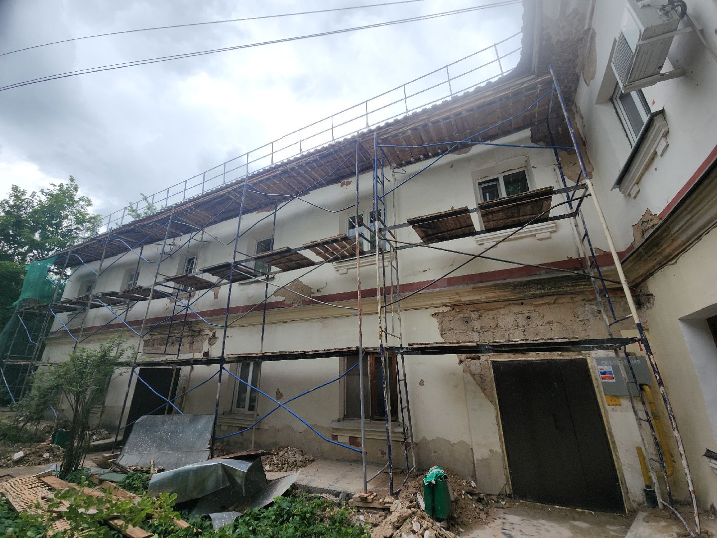 серпухов, подмосковье, капремонт фасада,