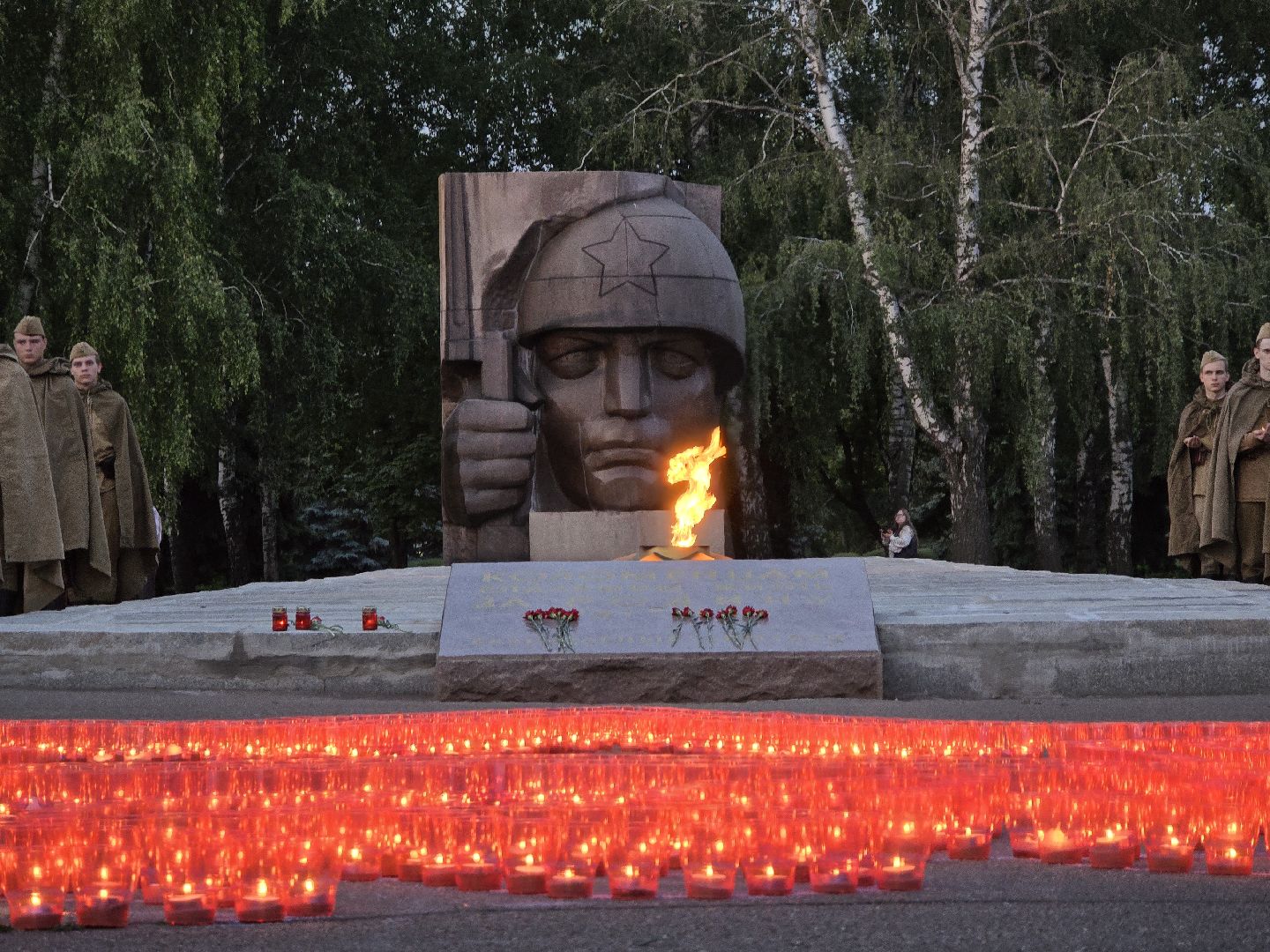 Коломна , день памяти и скорби, свеча памяти,