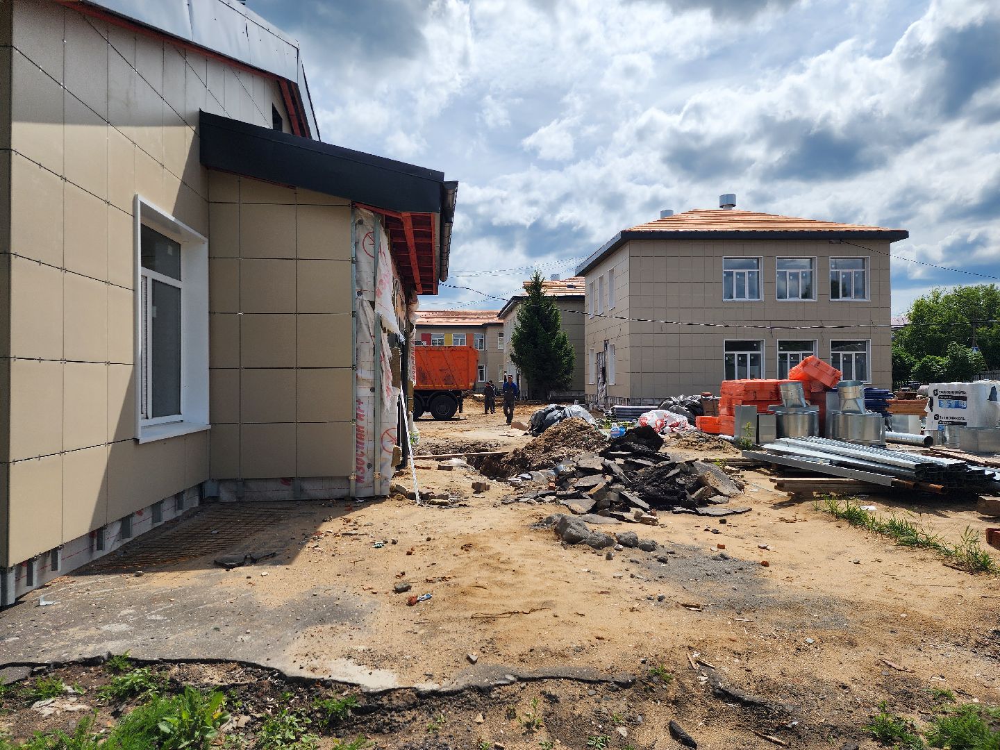 капитальный ремонт, образование, ремонт школы, обухово, богородский городской округ,