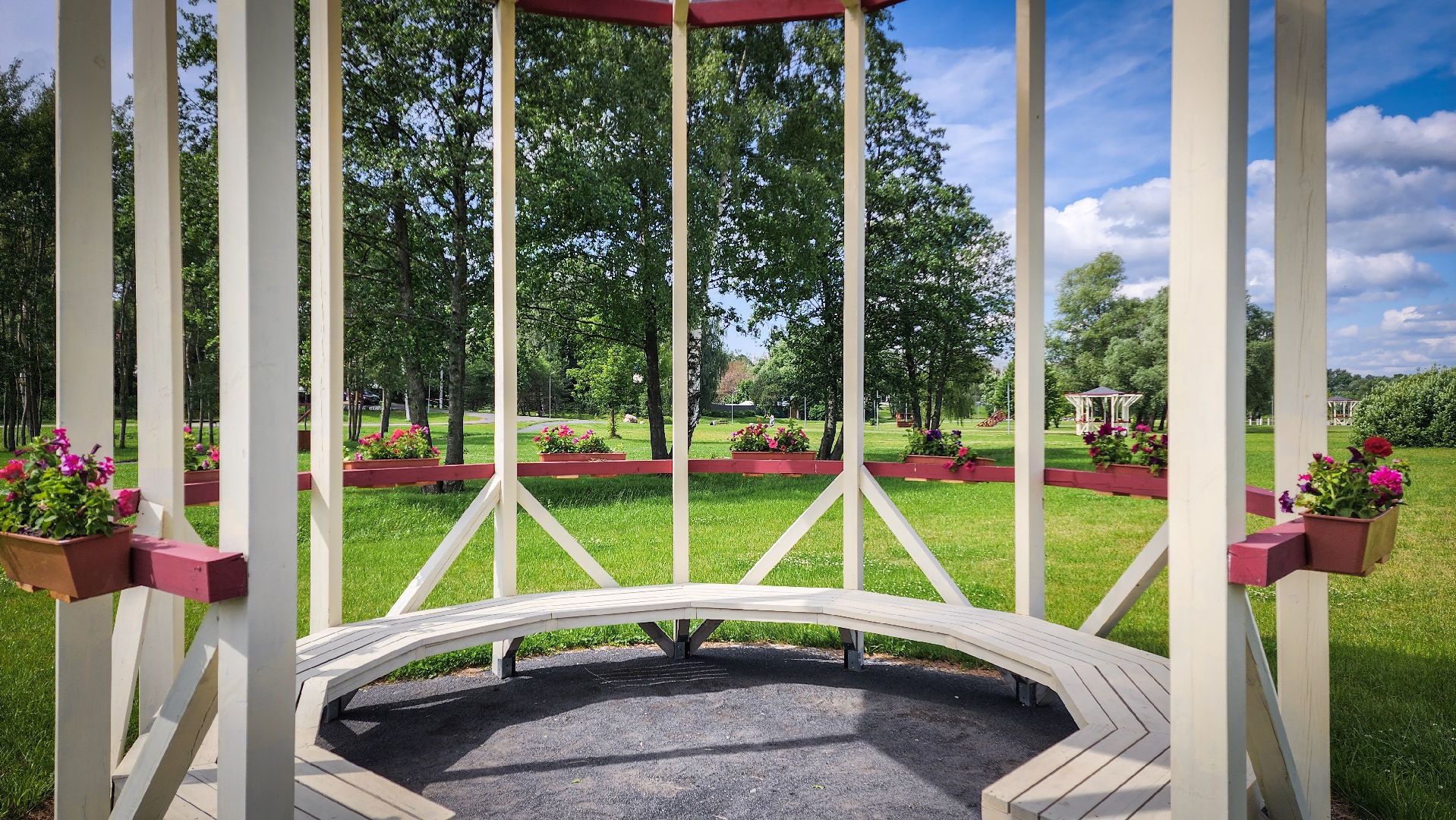 бронницы, парк бронницкий луг , цветы в парке, огород в парке бронницкий луг ,