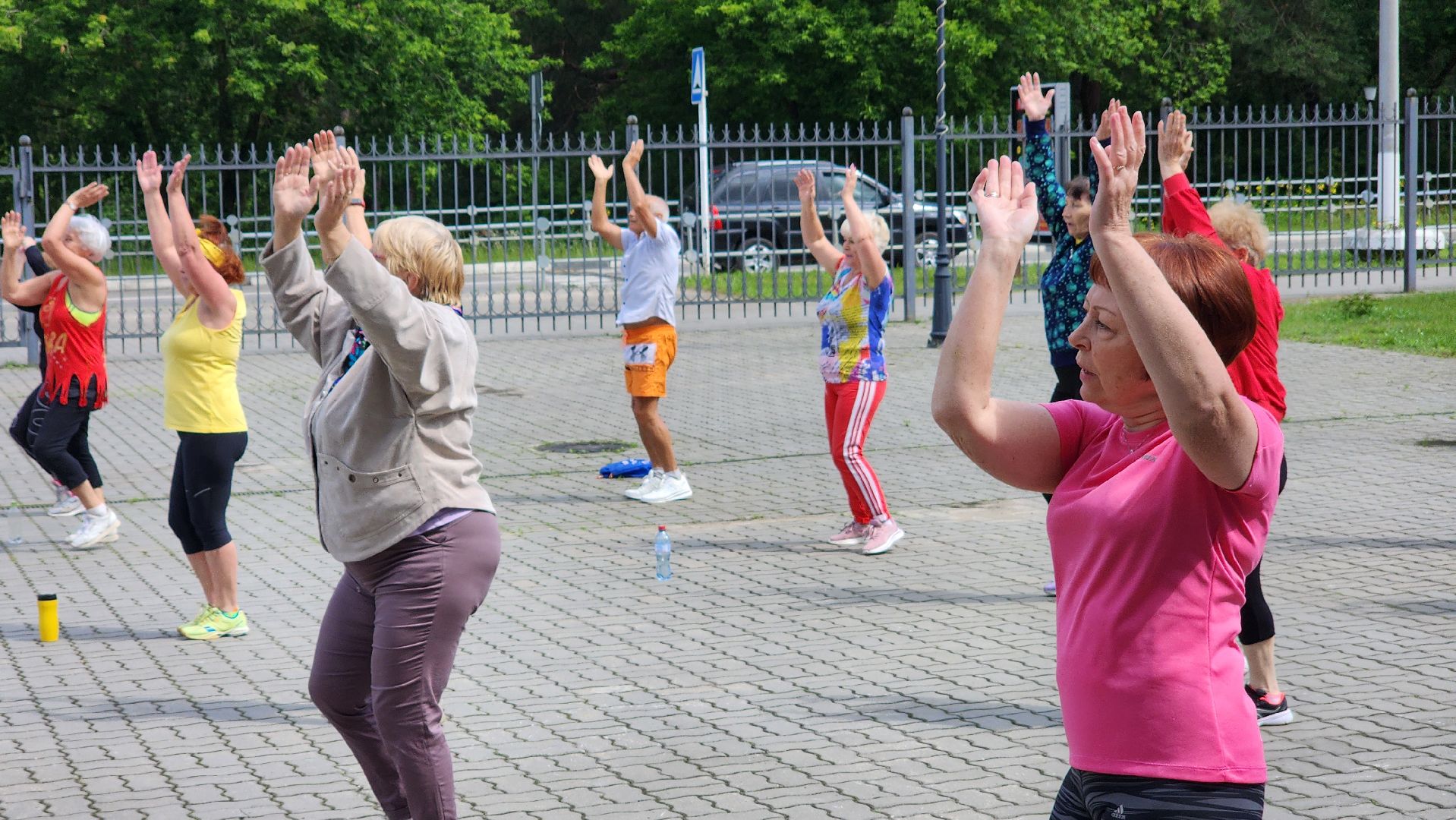 зумба , добрый час, дворец спорта импульс,