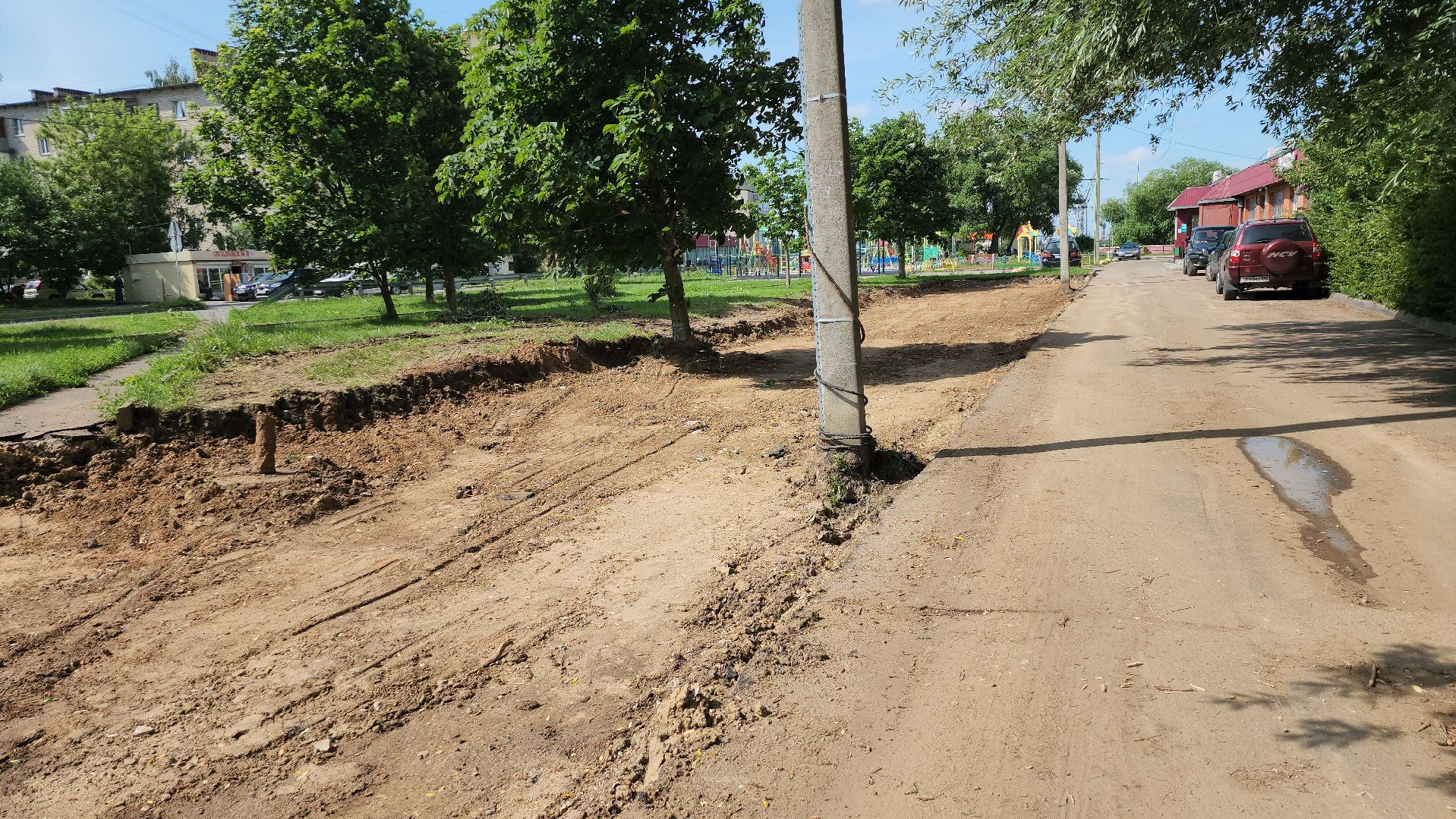 серпухов, подмосковье, ремонт двора,