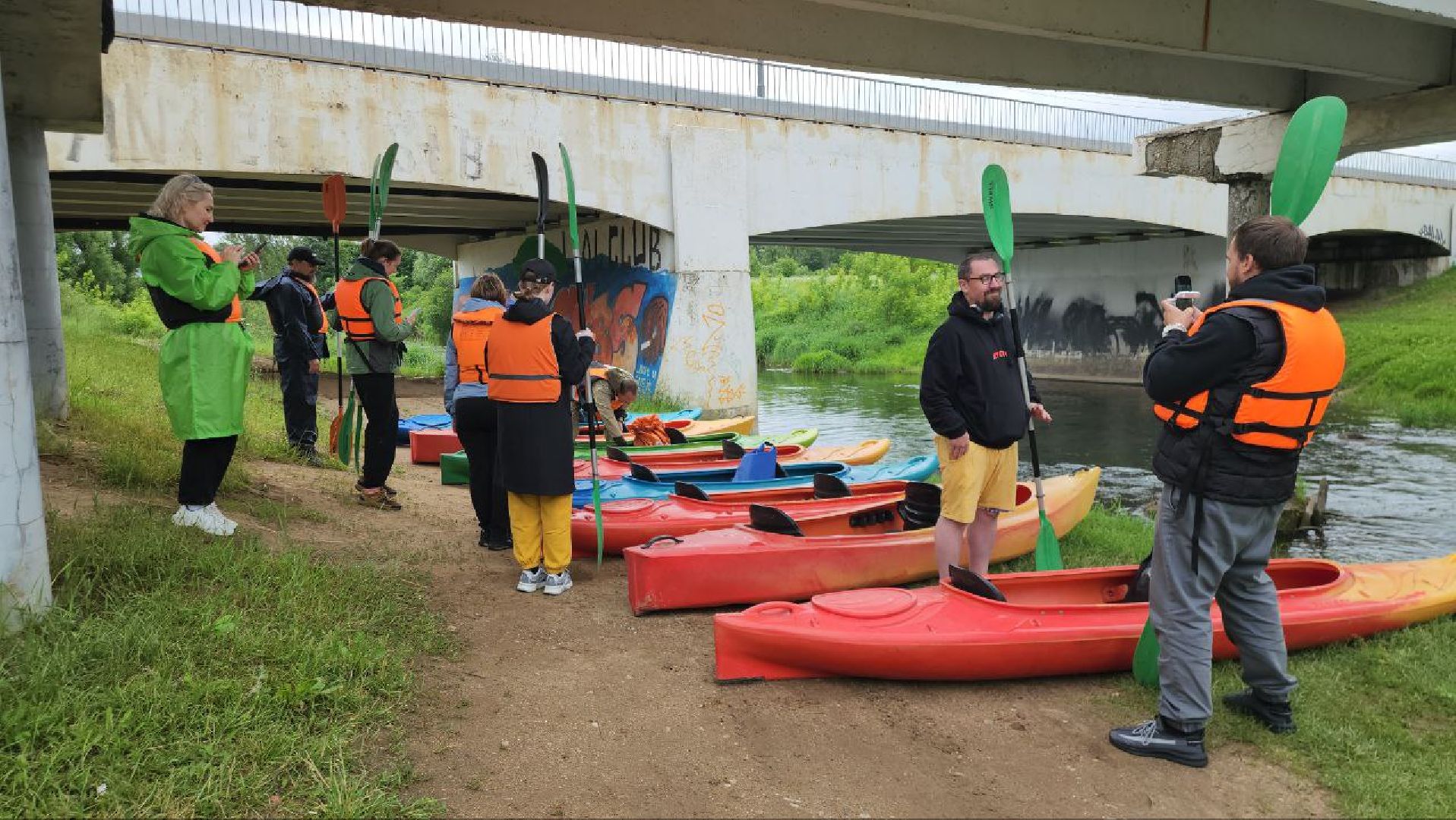 Истра, Каяки , сплав на каяках,