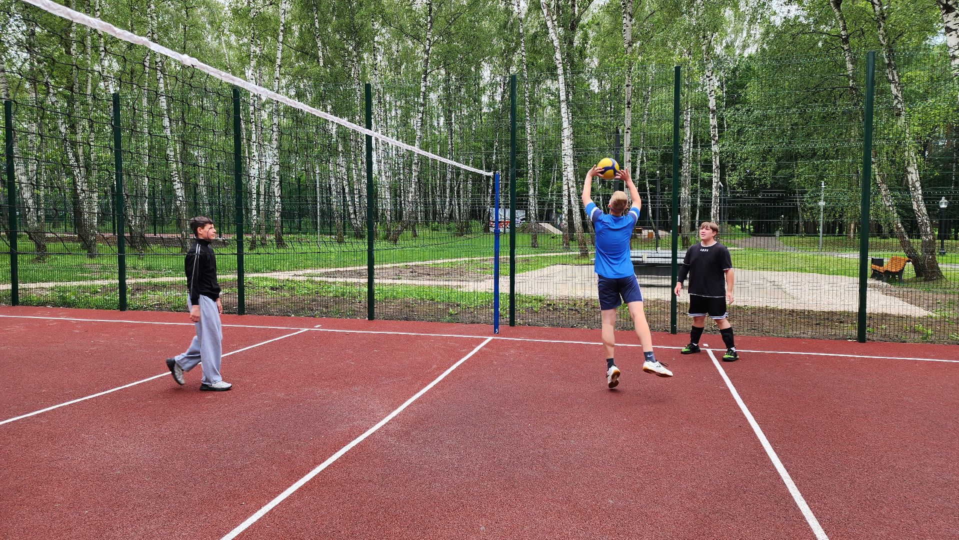 кашира, парк, спорт, гто, акция, зож, волейбол, баскетбол,