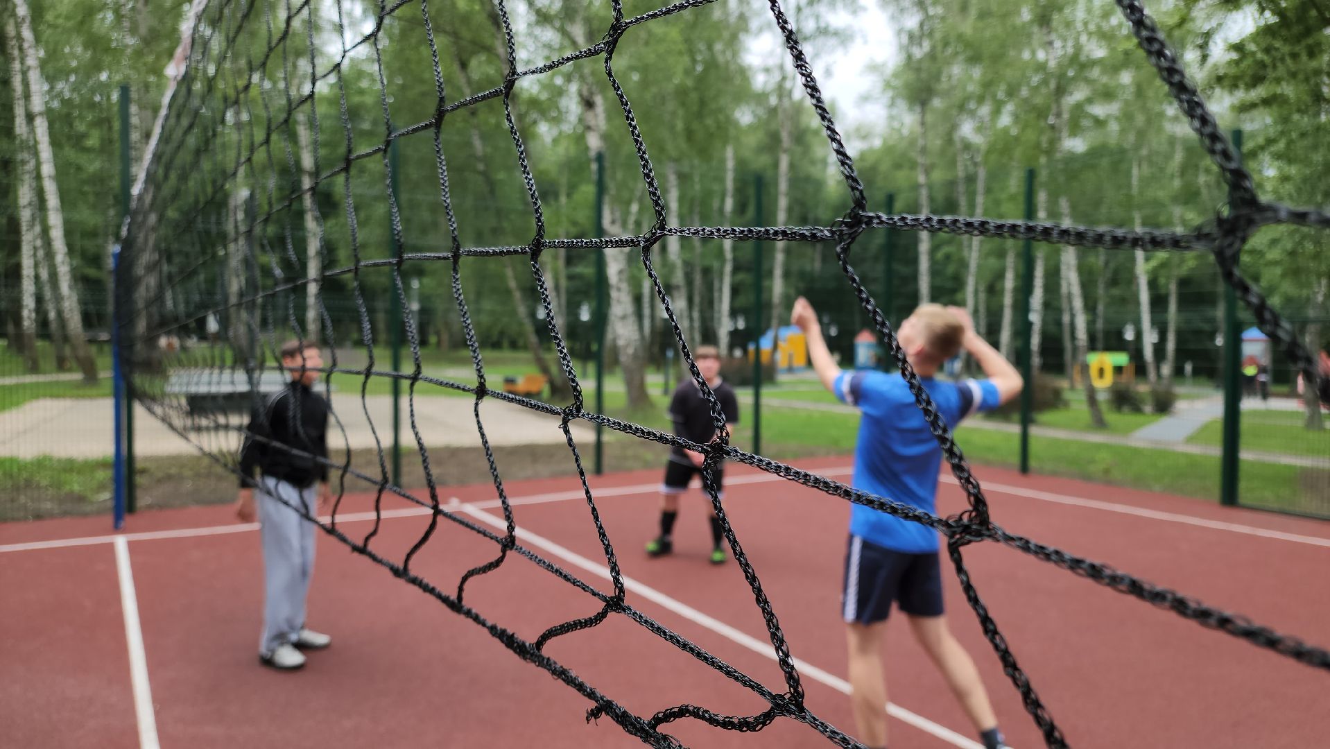 кашира, парк, спорт, гто, акция, зож, волейбол, баскетбол,