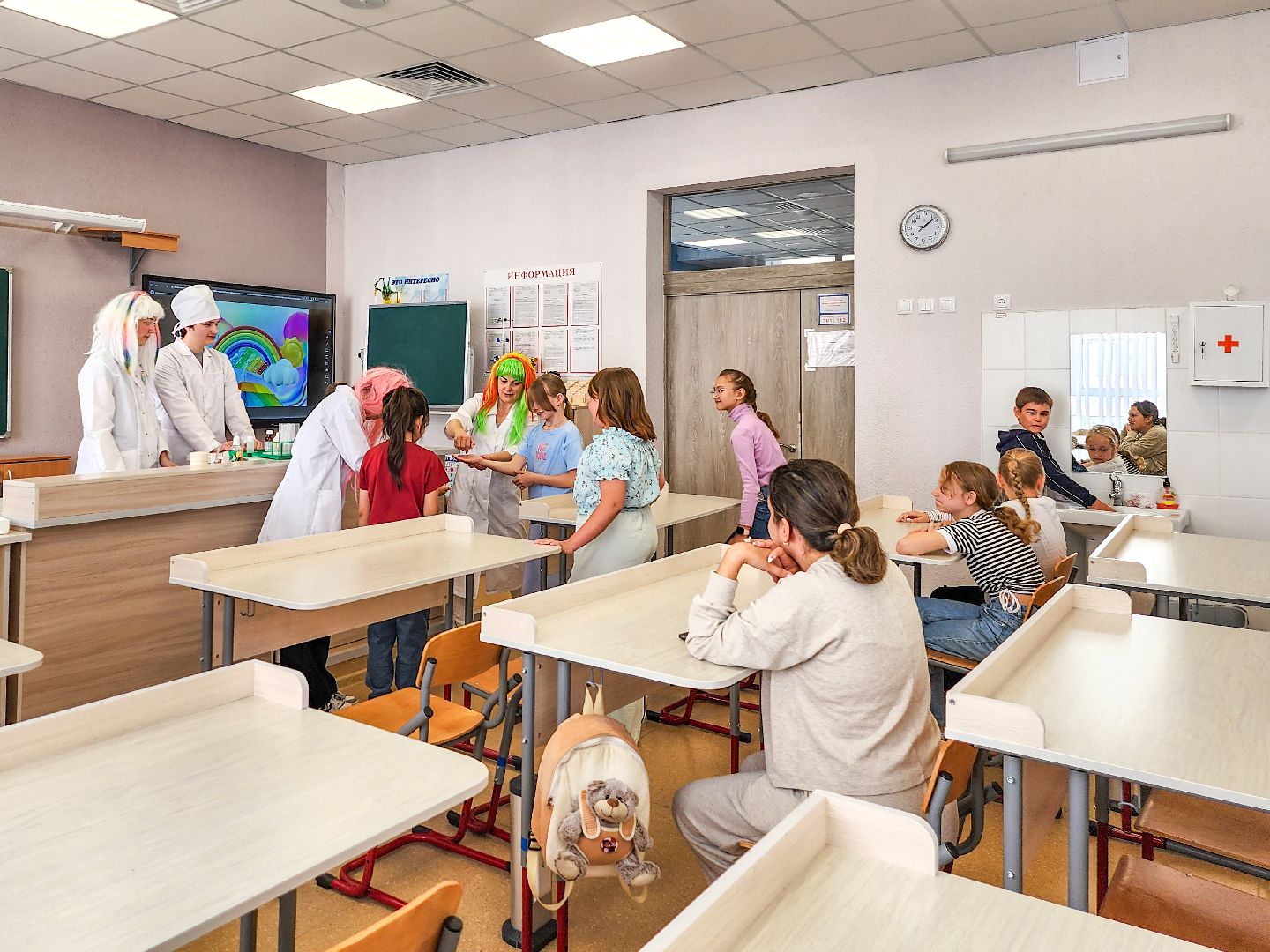 Подольск, Умные каникулы, школьники, рукоделие, творчество, химия,