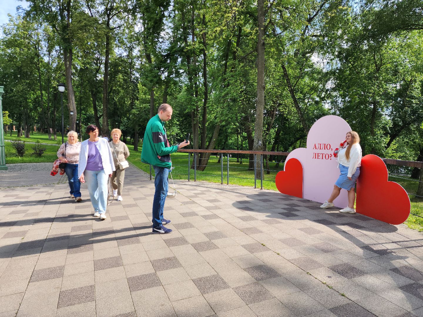 раменское, туризм, парки, новая фотозона в раменском городском парке ,