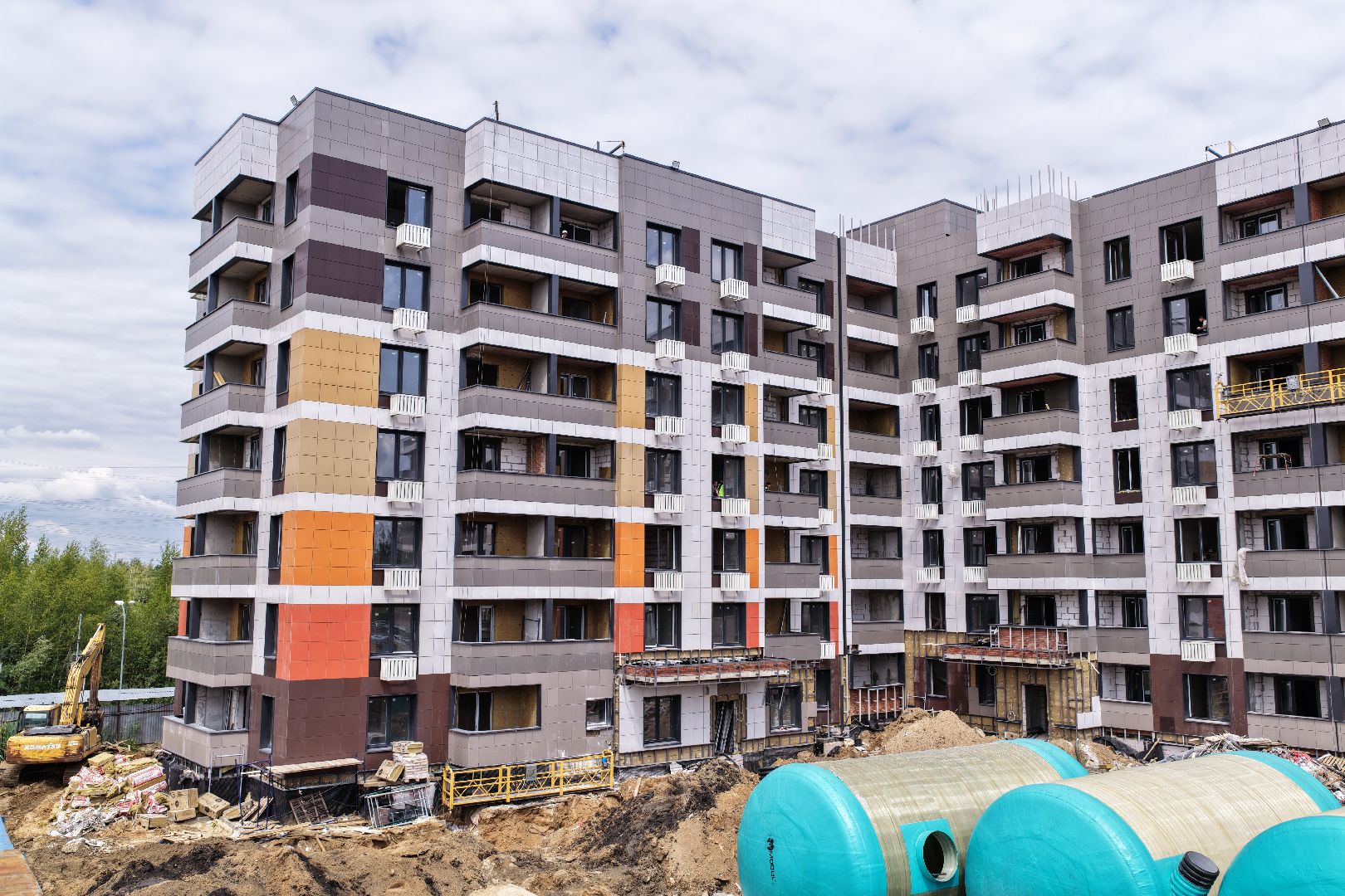 видео с коптера, дом для переселенцев в шатуре, переселенец из аварийного жилья,