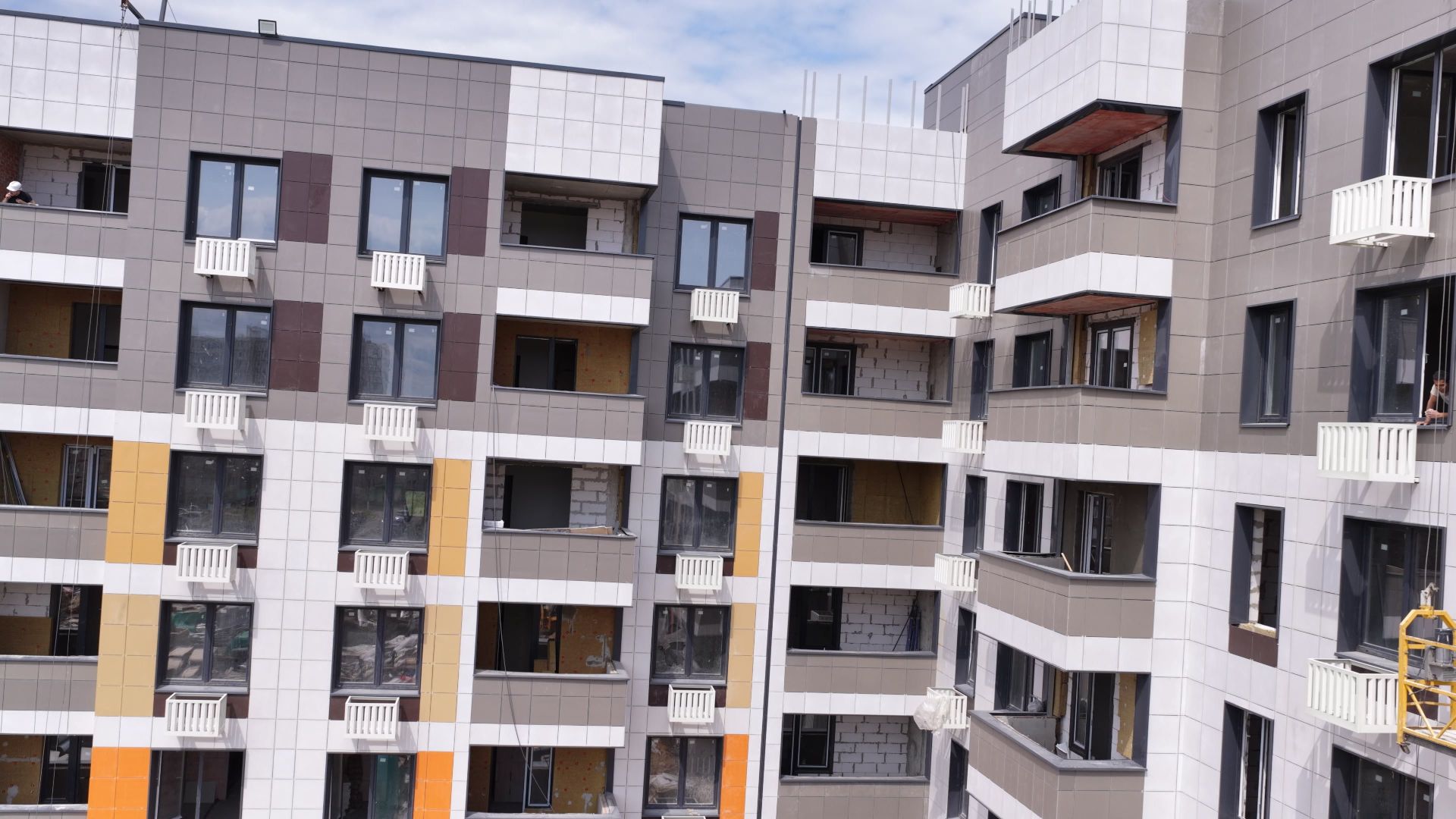 видео с коптера, дом для переселенцев в шатуре, переселенец из аварийного жилья,