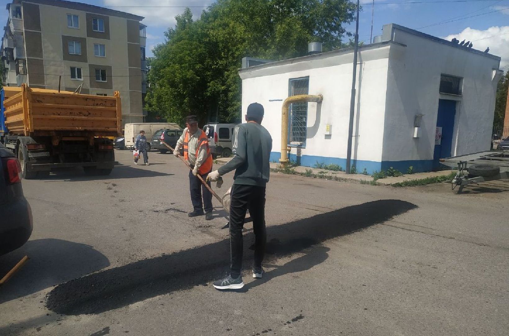 вертикалки, ивантеевка, лежачий полицейский, дворы, коммунальная служба, безопасность, безопасность движения,