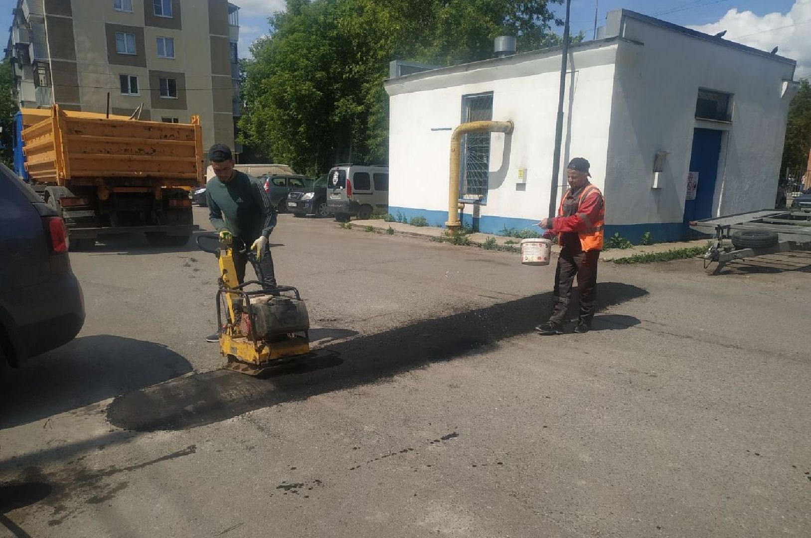 вертикалки, ивантеевка, лежачий полицейский, дворы, коммунальная служба, безопасность, безопасность движения,