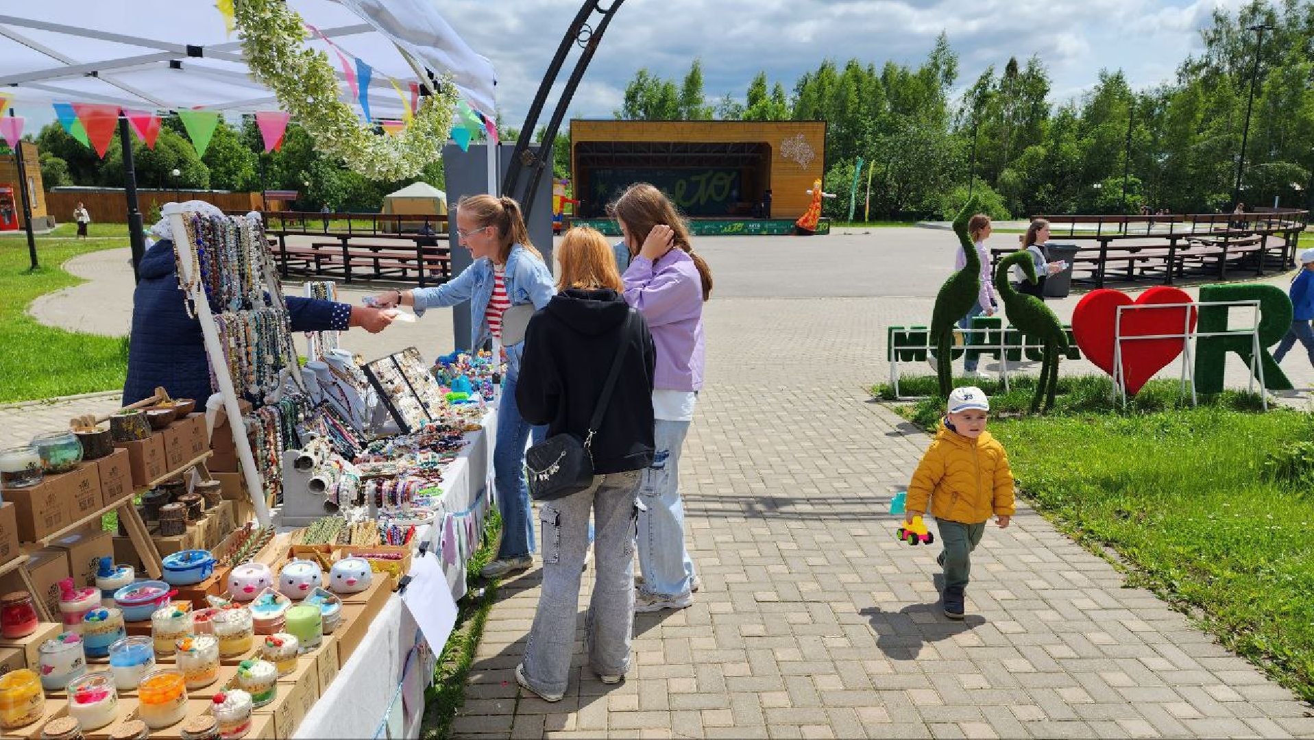 Талдом, Фестиваль Город мастеров, Парк Победа, Ремесленники,