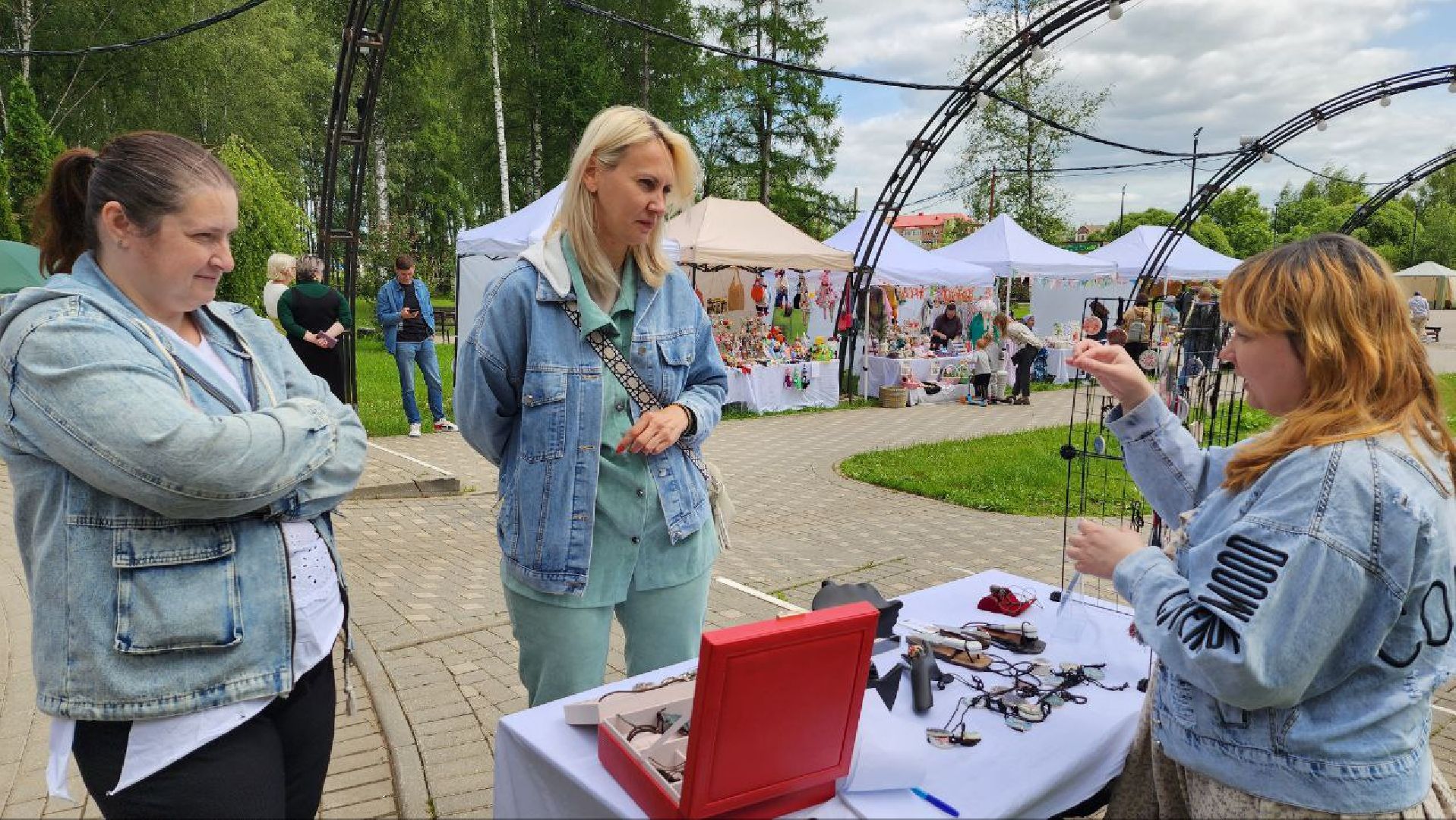 Талдом, Фестиваль Город мастеров, Парк Победа, Ремесленники,