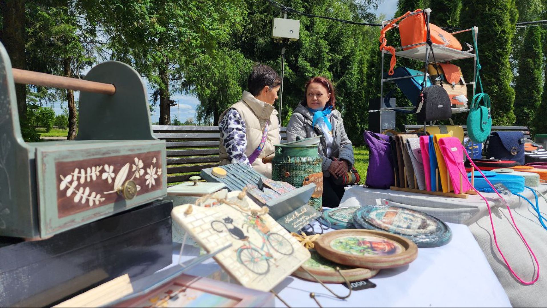 Талдом, Фестиваль Город мастеров, Парк Победа, Ремесленники,