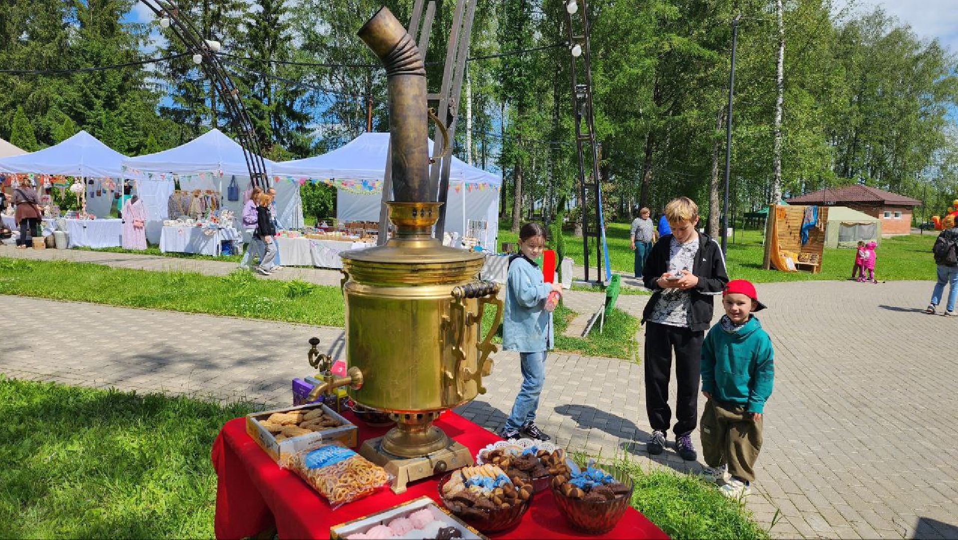 Талдом, Фестиваль Город мастеров, Парк Победа, Ремесленники,