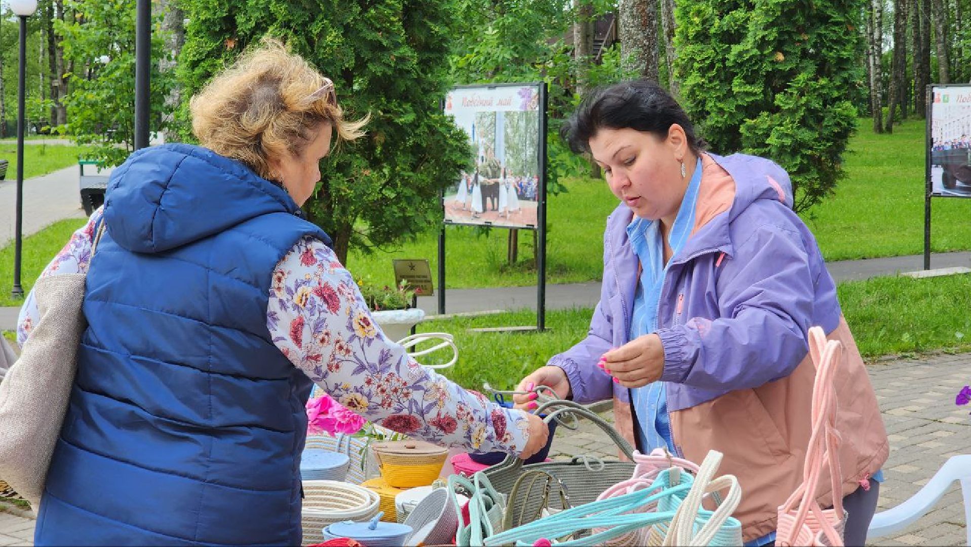 Талдом, Фестиваль Город мастеров, Парк Победа, Ремесленники,