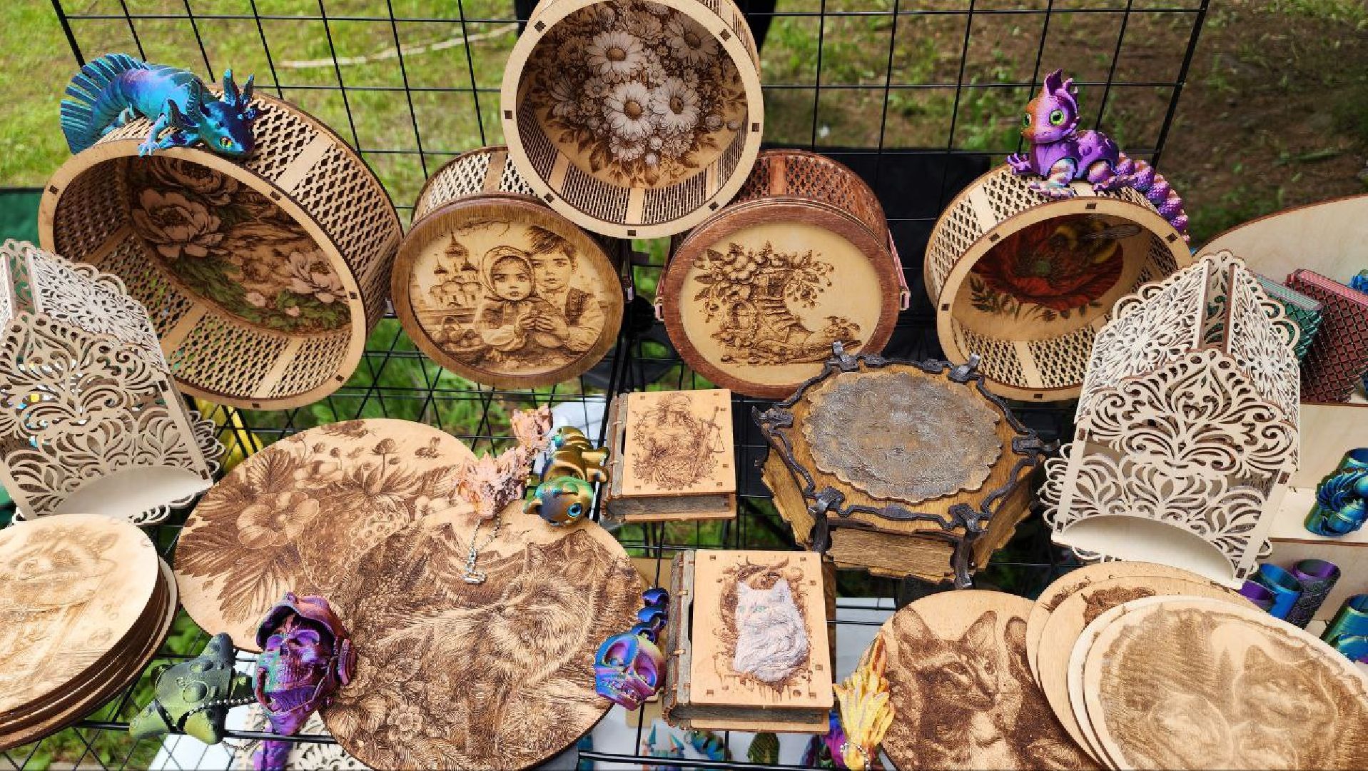 Талдом, Фестиваль Город мастеров, Парк Победа, Ремесленники,