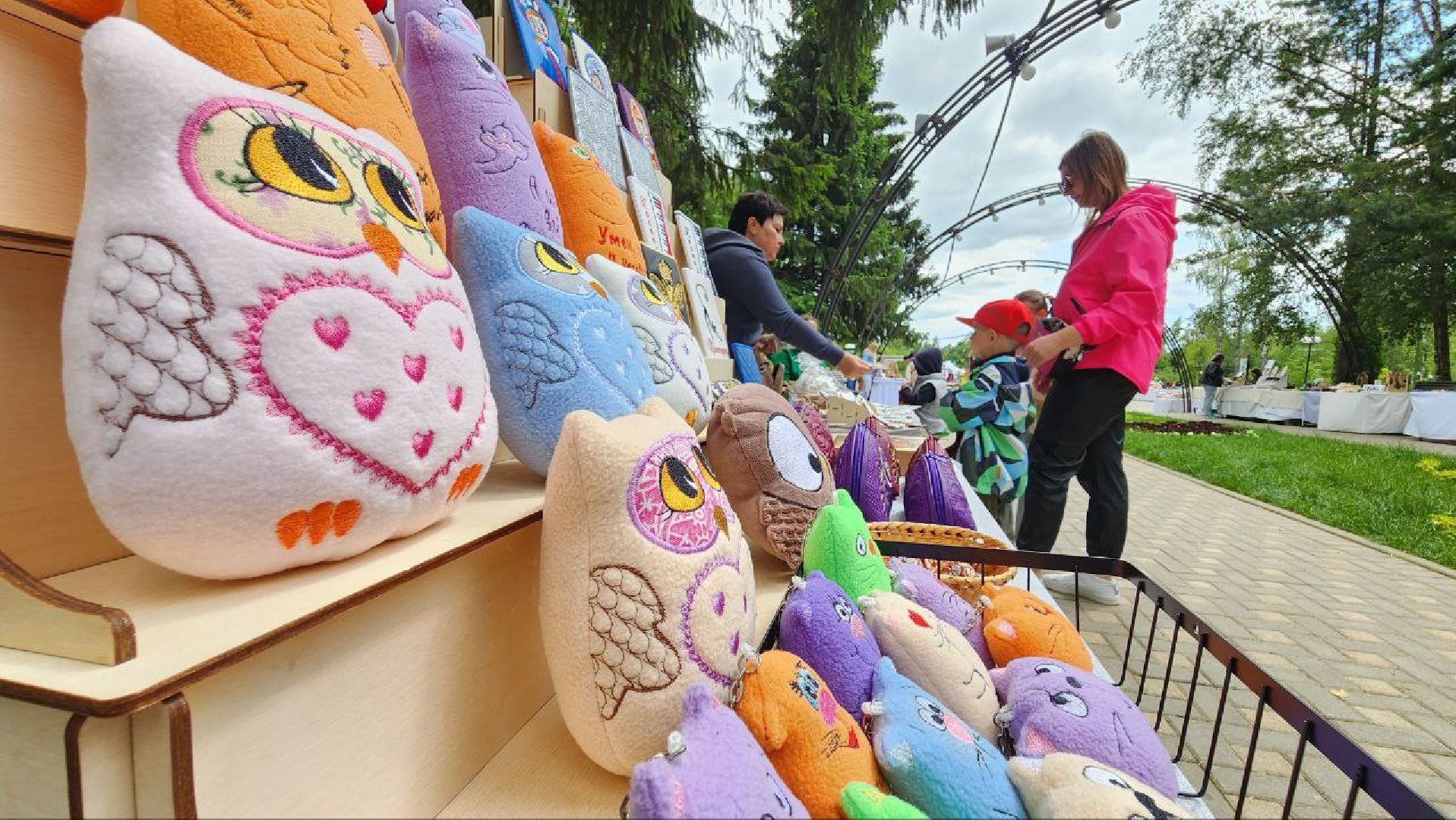 Талдом, Фестиваль Город мастеров, Парк Победа, Ремесленники,