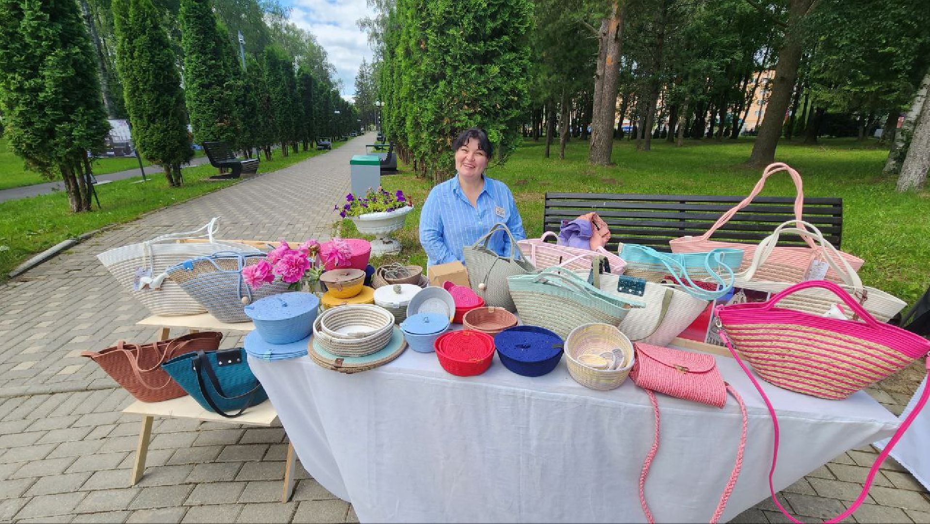 Талдом, Фестиваль Город мастеров, Парк Победа, Ремесленники,