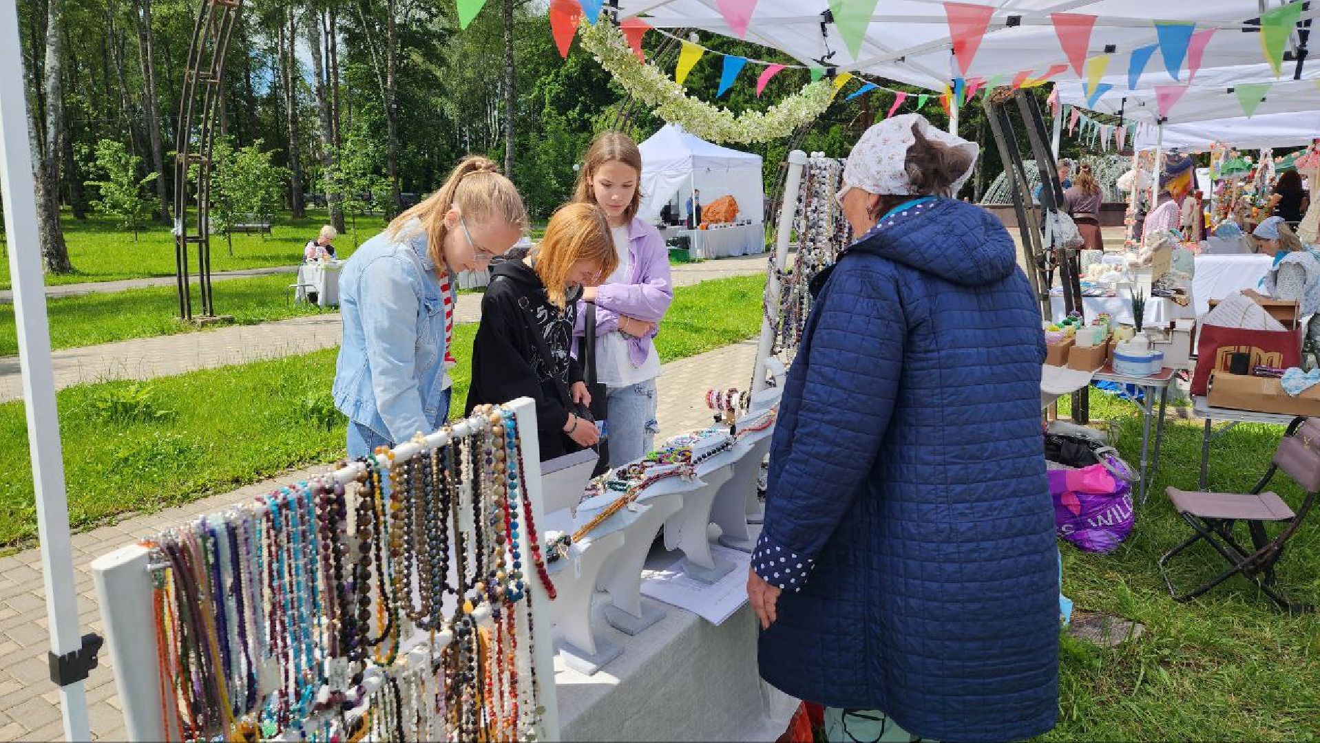 Талдом, Фестиваль Город мастеров, Парк Победа, Ремесленники,