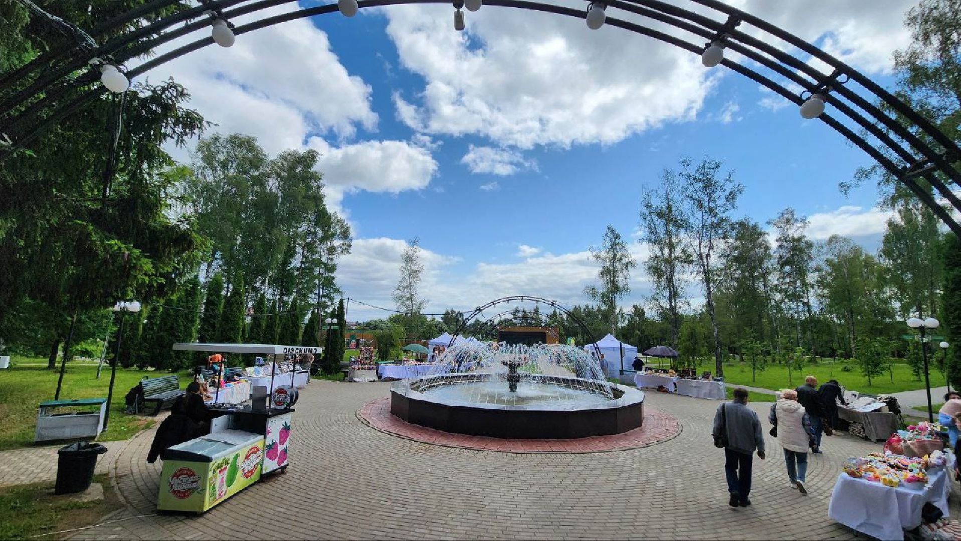 Талдом, Фестиваль Город мастеров, Парк Победа, Ремесленники,