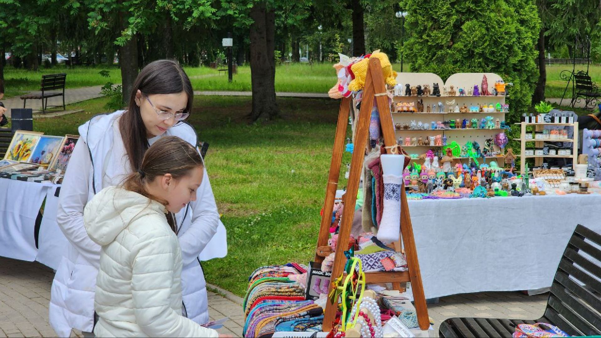 Талдом, Фестиваль Город мастеров, Парк Победа, Ремесленники,