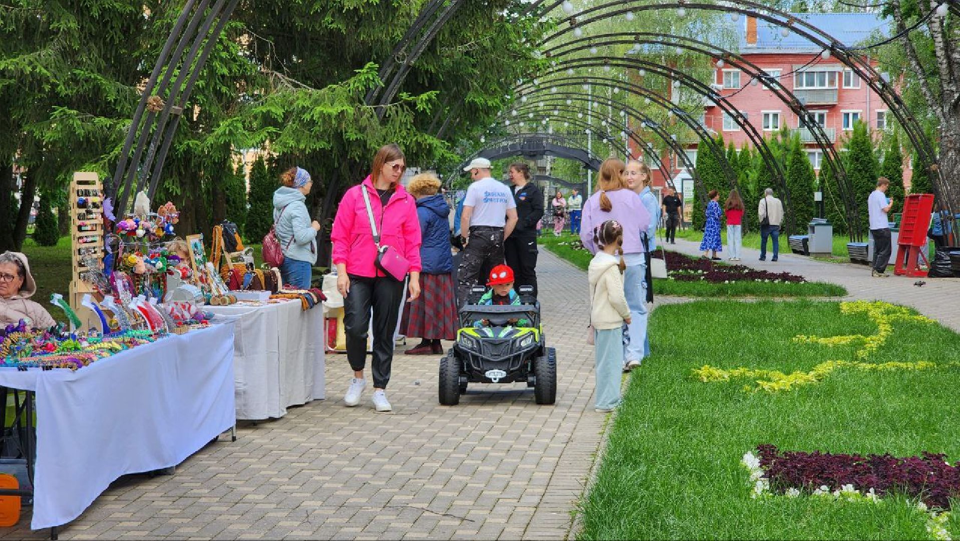 Талдом, Фестиваль Город мастеров, Парк Победа, Ремесленники,