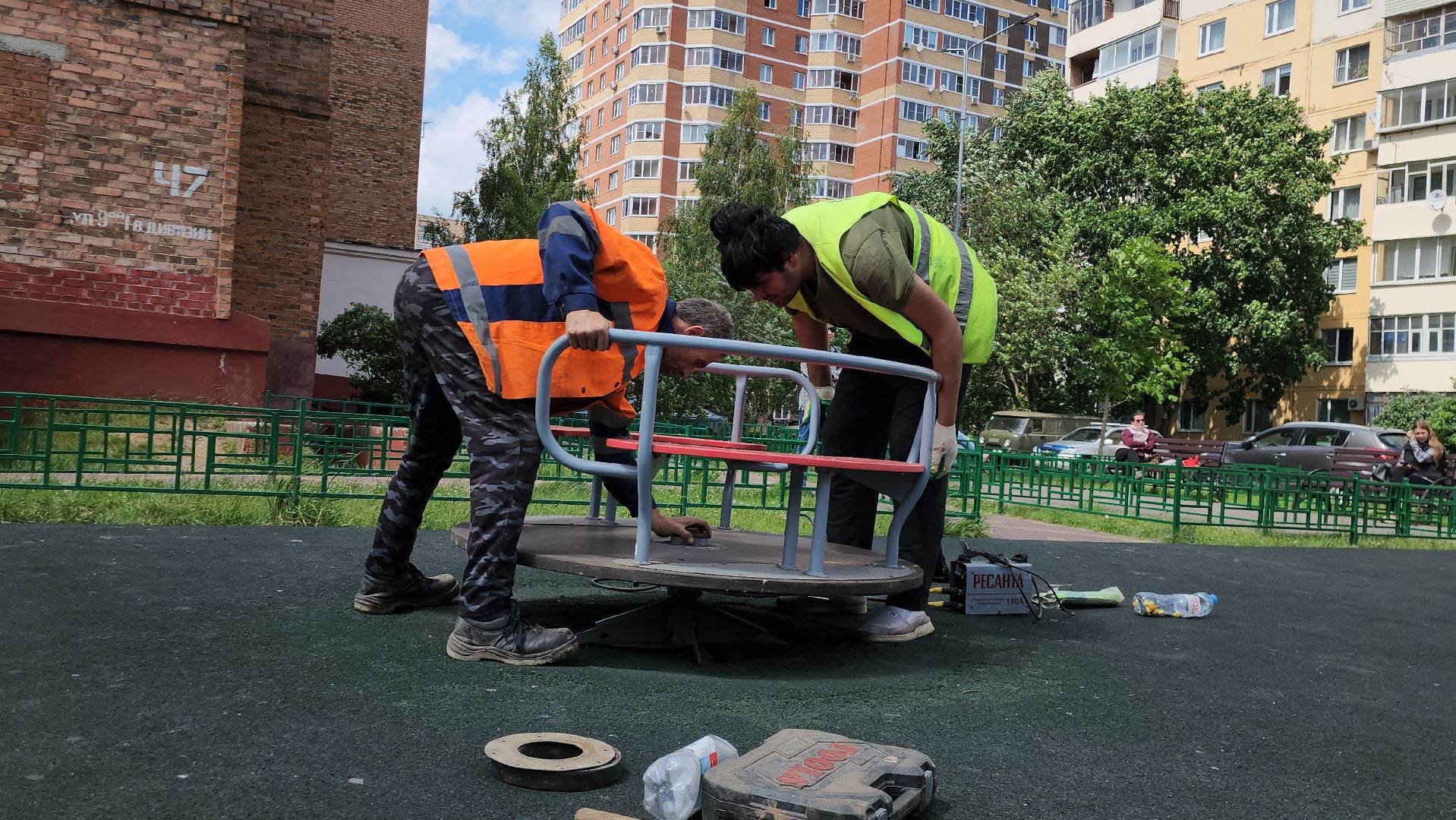 Истра, Добродел, детские площадки, Благоустройство,